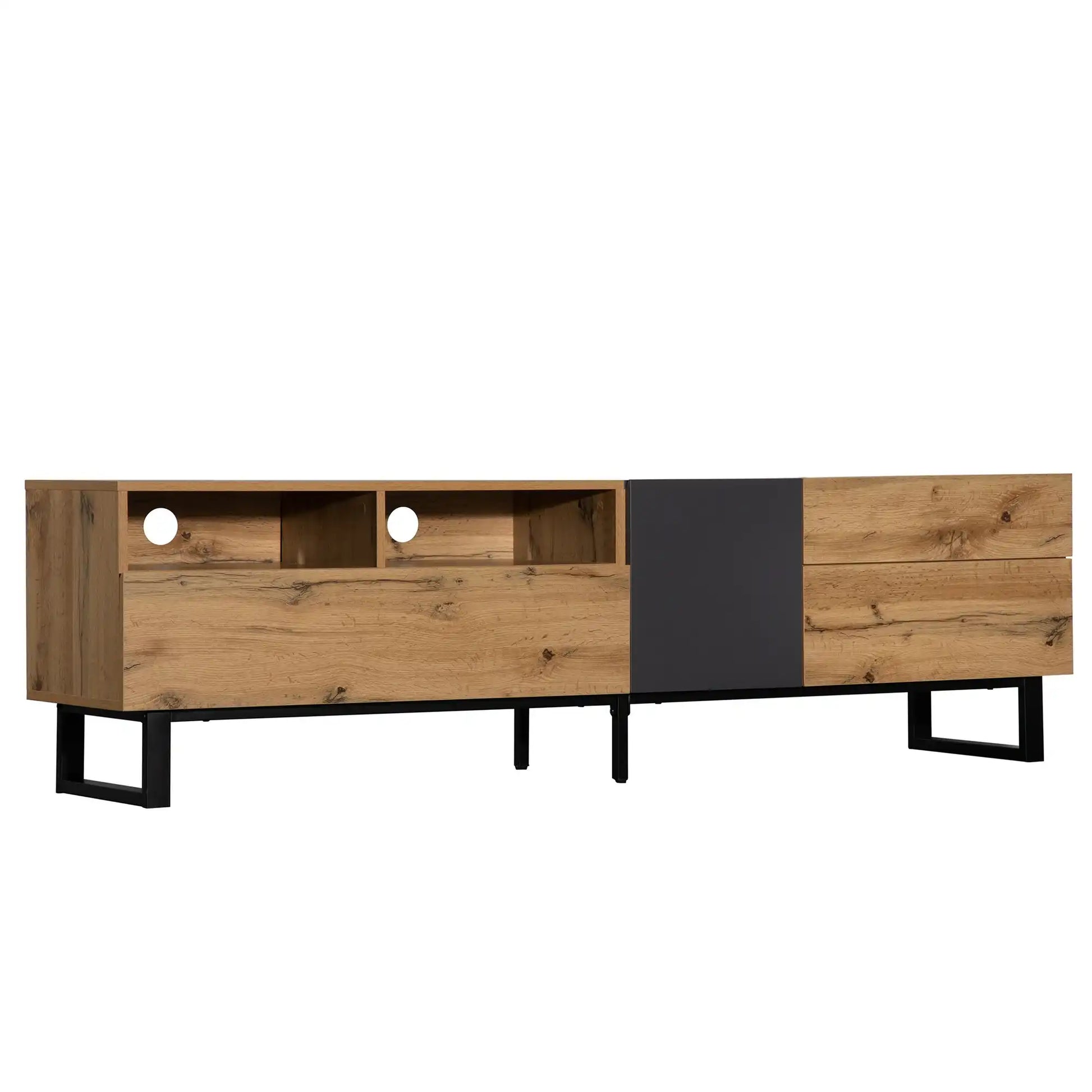 70" Modern TV Stand, Media Console with Double Storage - Best Buy Furniture