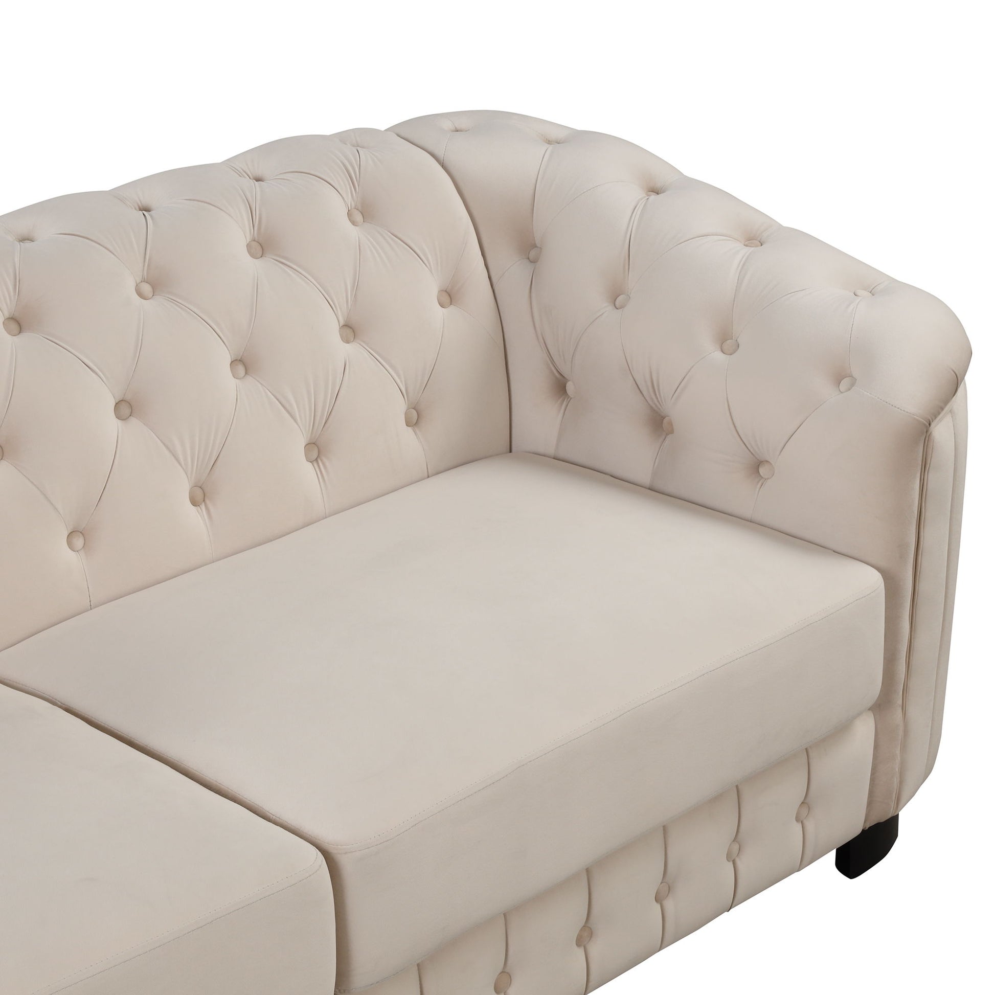 Sofa With Thick Removable Seat Cushion, 3 Seater - Best Buy Furniture