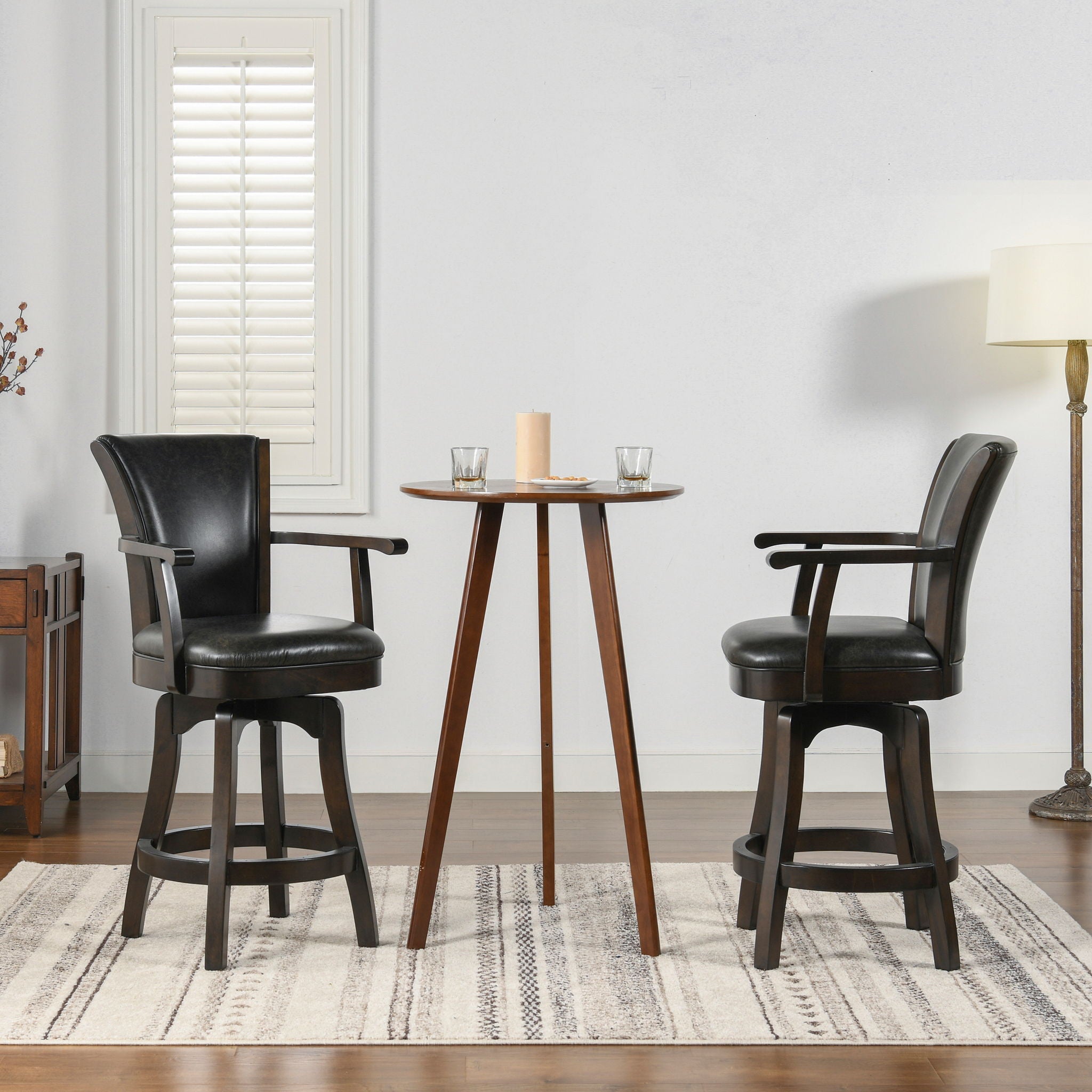 Williams - Swivel Counter Height Bar Stool - Best Buy Furniture