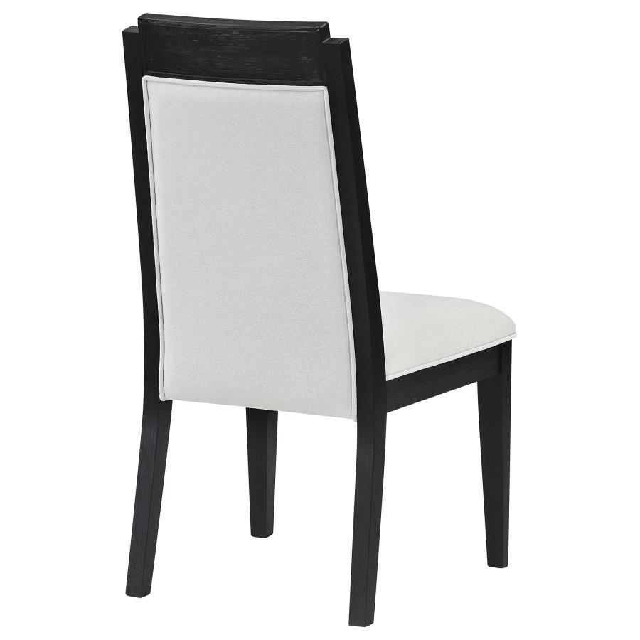 Brookmead - Wood Dining Side Chair (Set of 2) - Ivory And Black - Best Buy Furniture