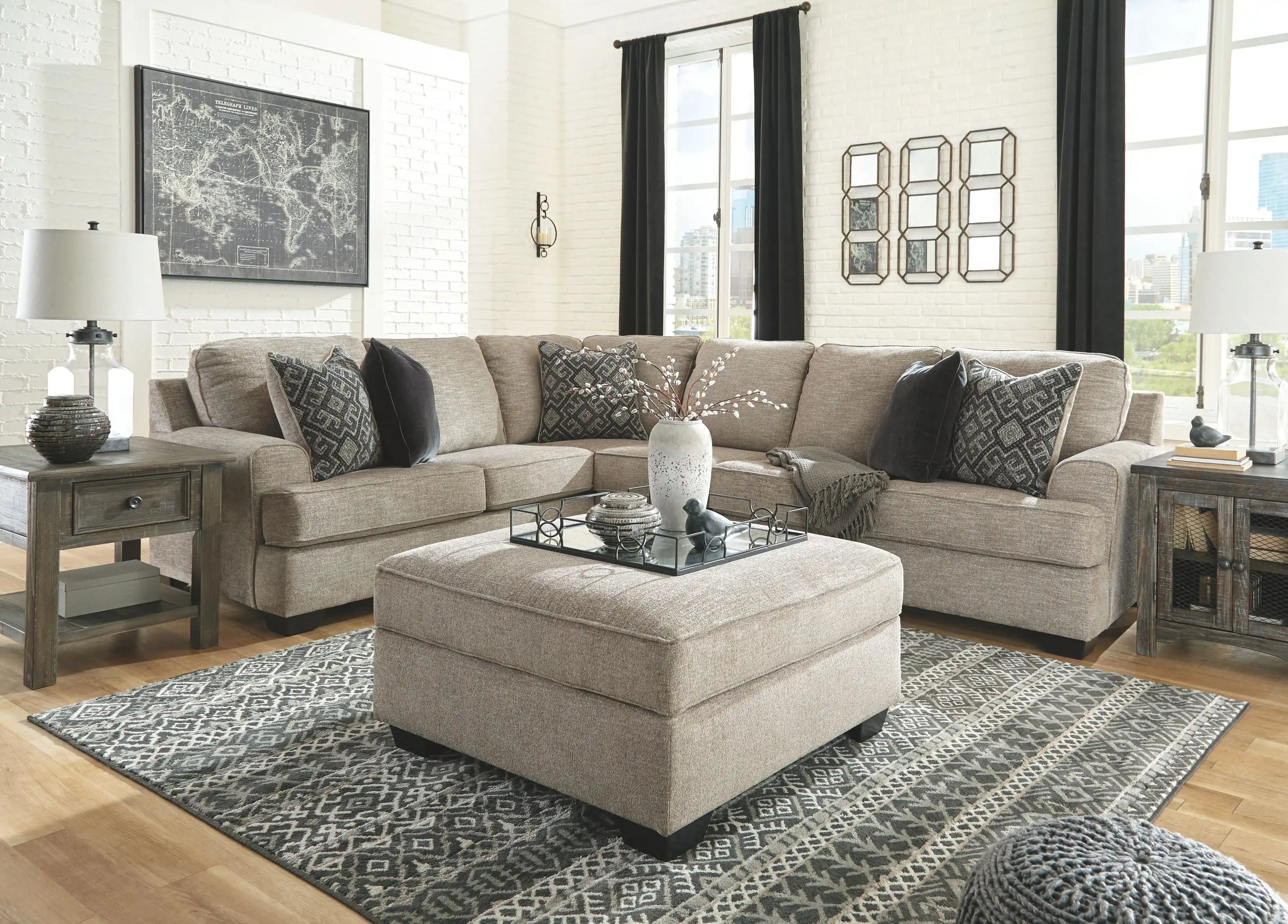 Bovarian - Sectional Set - Best Buy Furniture