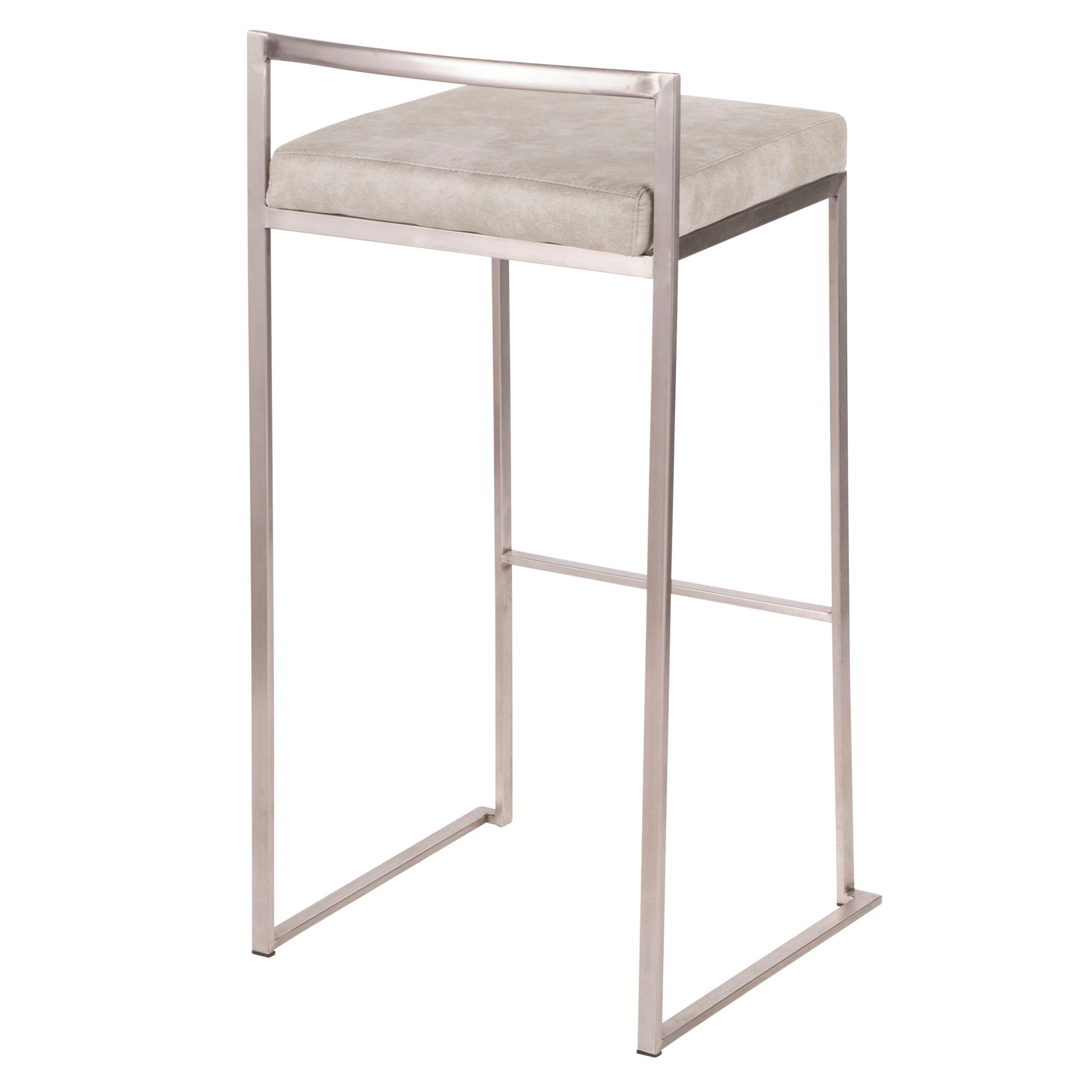 Fuji - Contemporary And Elegant Design Stackable Barstool - Best Buy Furniture