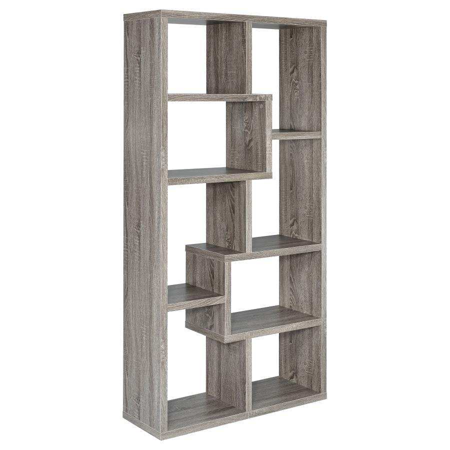 Theo - 6-Shelf Bookshelf - Best Buy Furniture