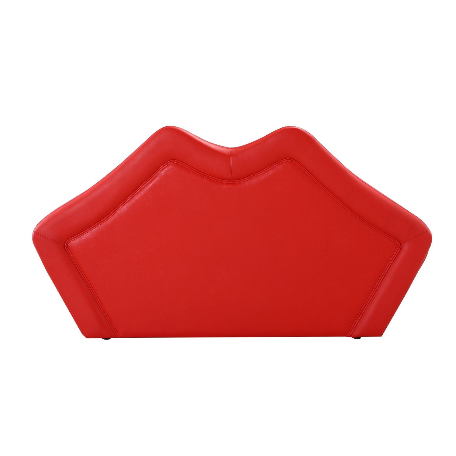 Kiss Loveseat Funky Lip Design - Red