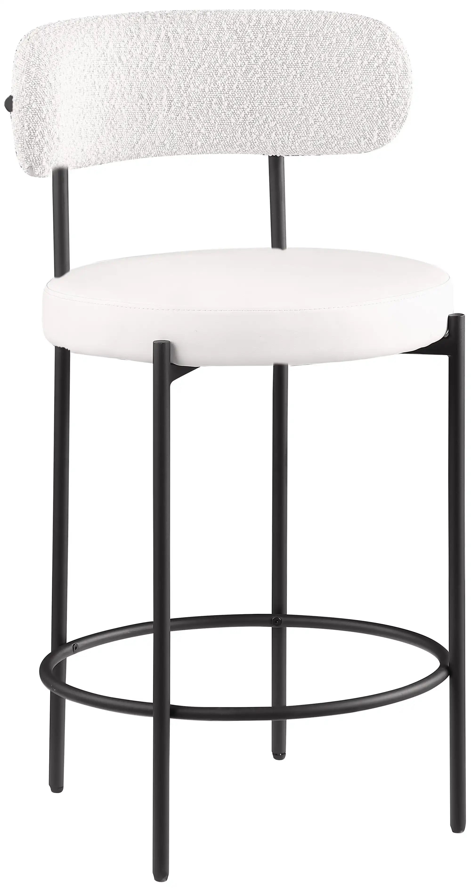 Beacon - Faux Leather Stool (Set of 2) - Best Buy Furniture
