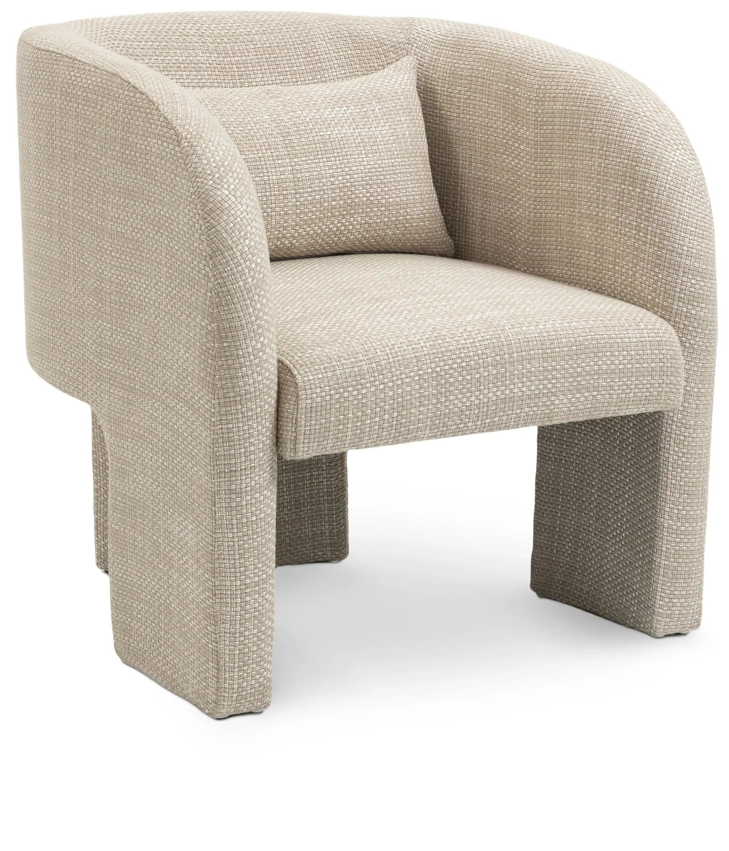 Sawyer - Weaved Accent Chair - Best Buy Furniture