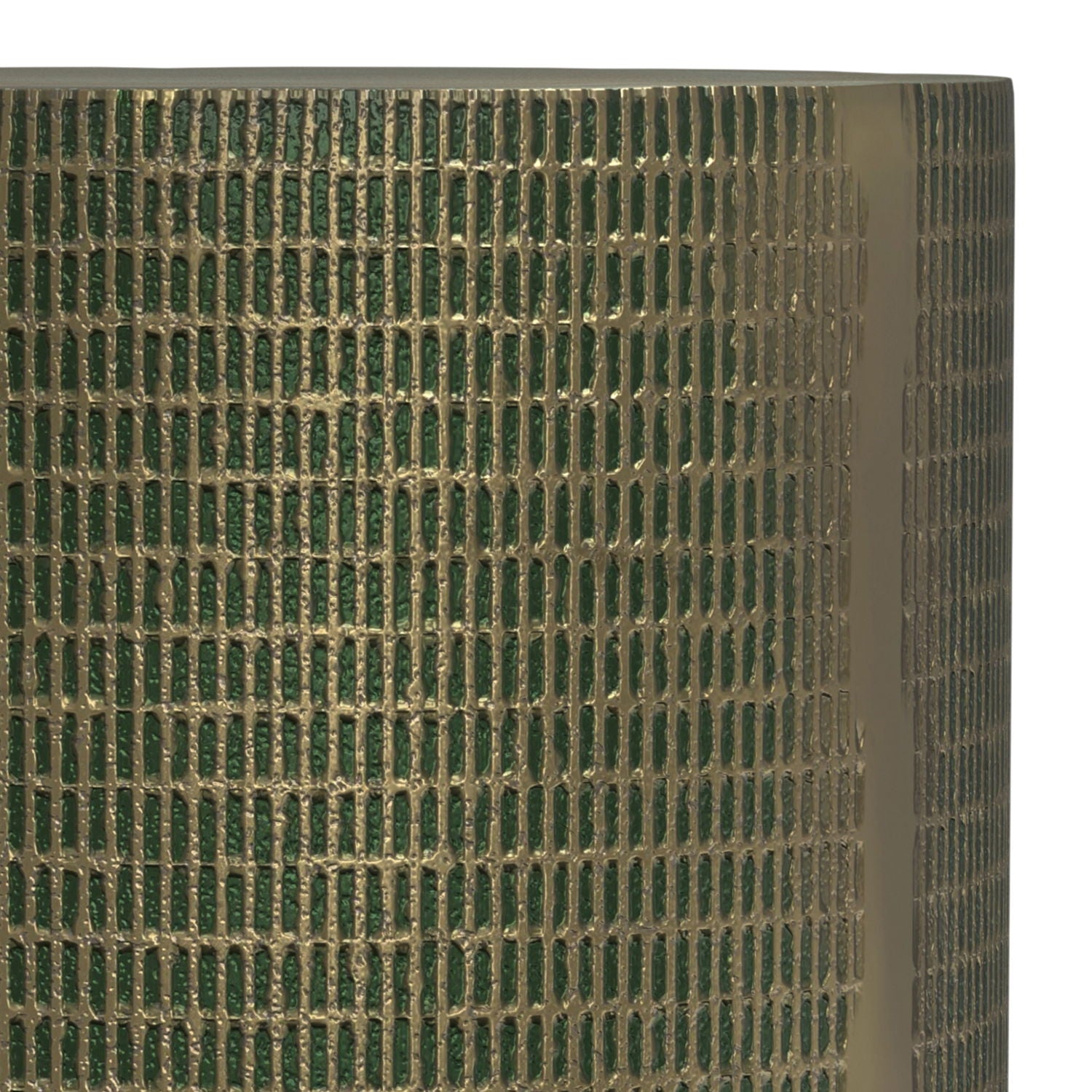 Jalen - Cast Aluminum Side Table - Green - Best Buy Furniture