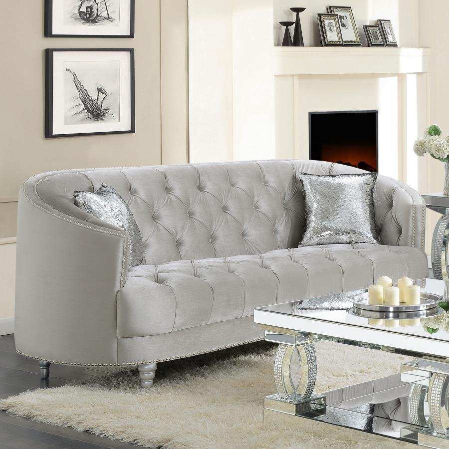 Avonlea - Upholstered Sloped Arm Sofa - Best Buy Furniture