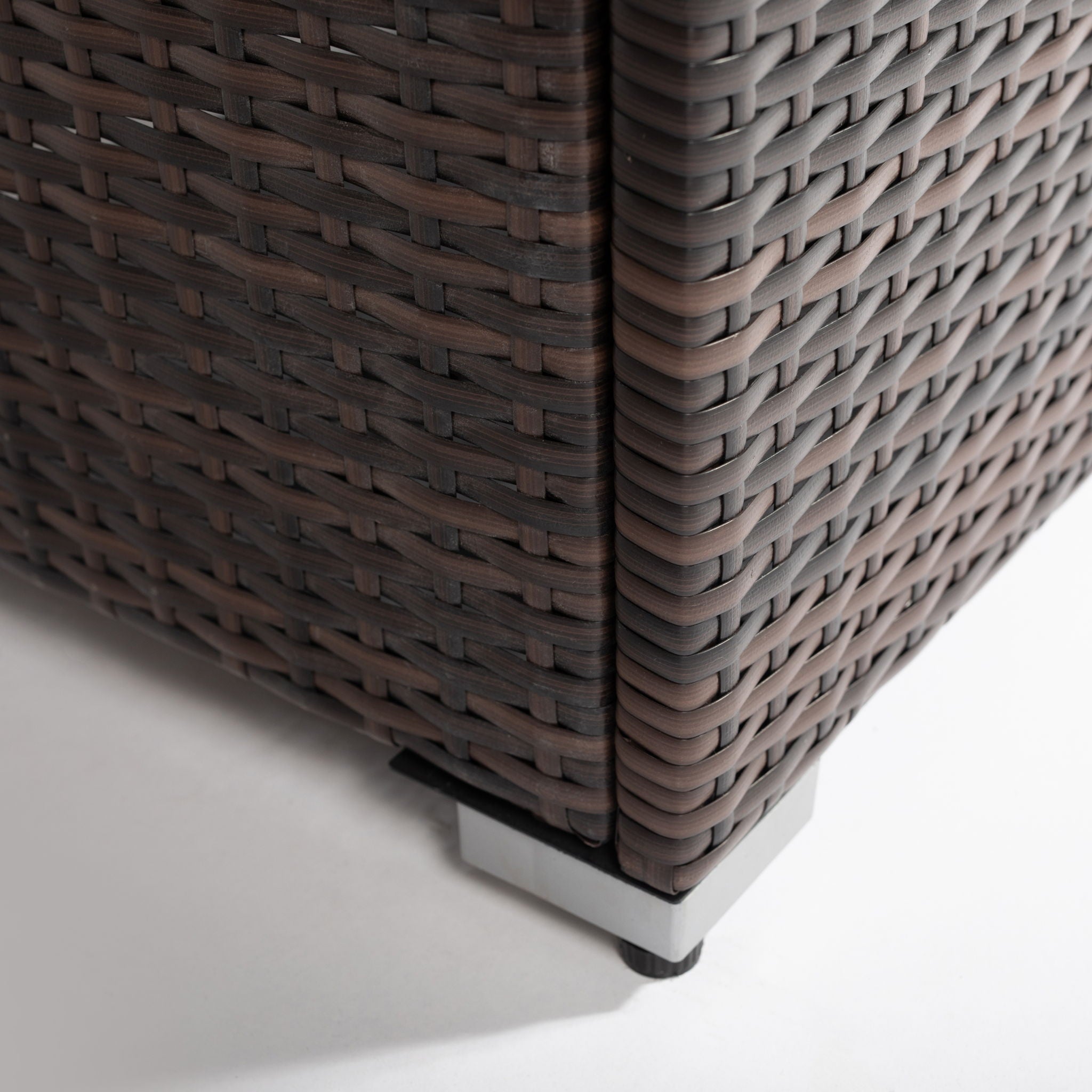 44" Outdoor Fire Pit Table, Propane Fire Table With Ceramic Tabletop Gas Fire Table - Espresso - Best Buy Furniture