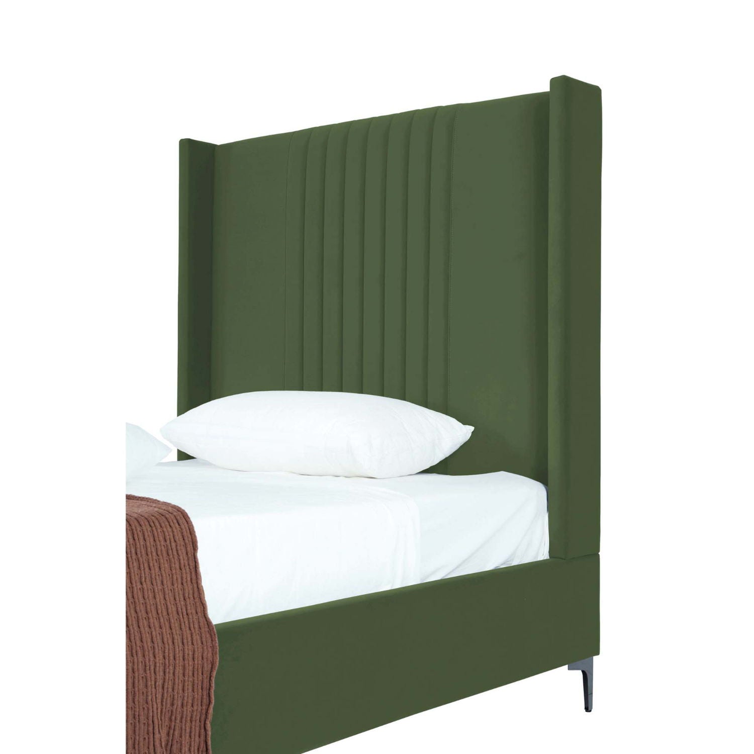 Promenade - Bed With Upholstered Headboard And Slats