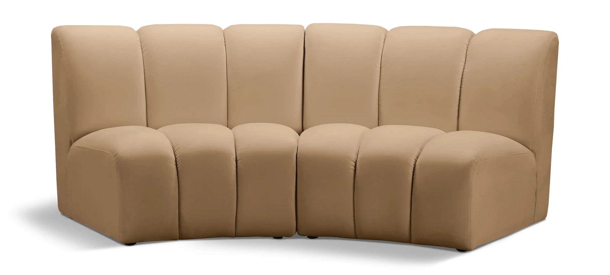 Infinity - 2 Piece Modular Sectional - Camel - Best Buy Furniture