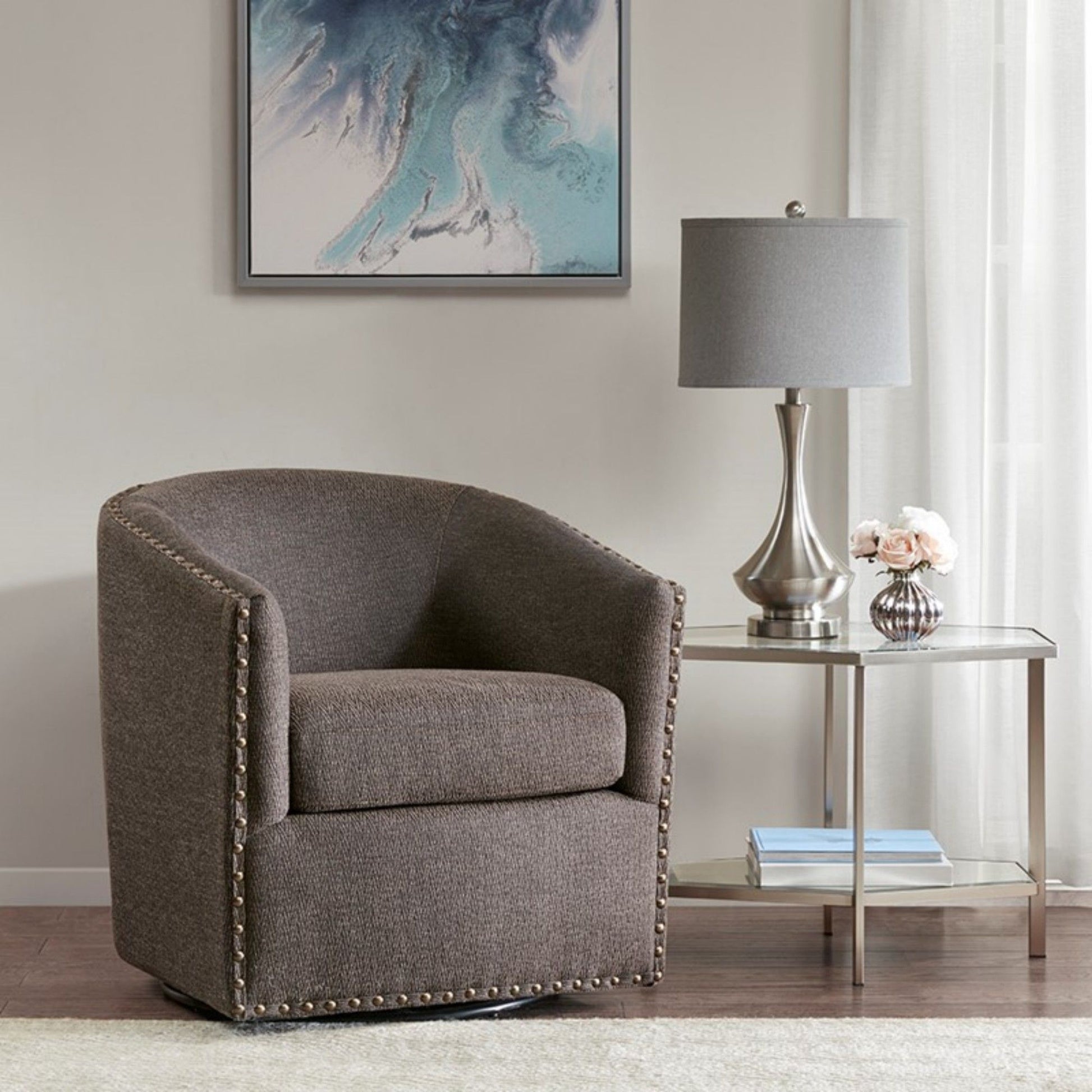 Luxurious Chair With 360 Degree Rotation - Best Buy Furniture
