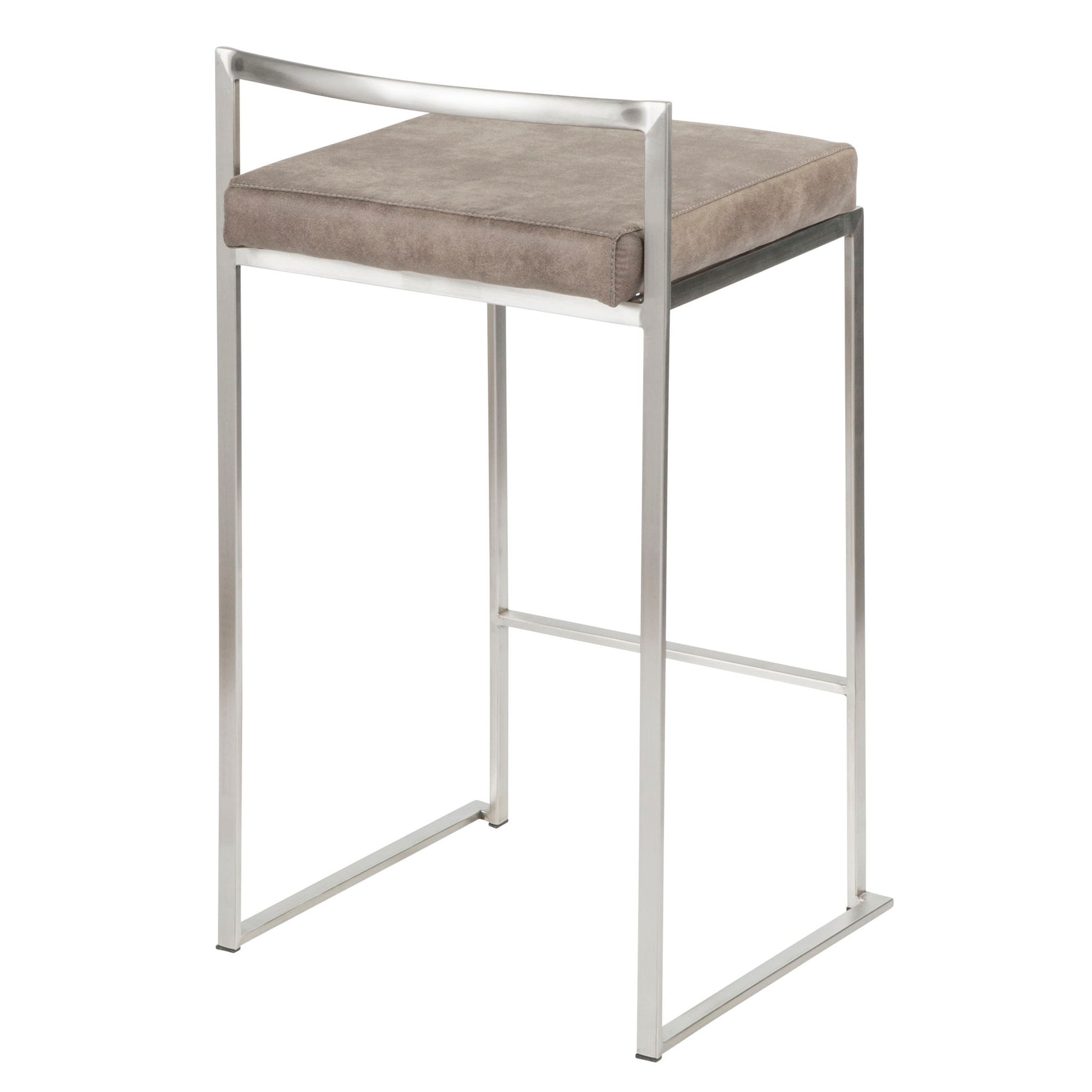 Fuji - Contemporary Elegant Stackable Counter Stool Set - Best Buy Furniture