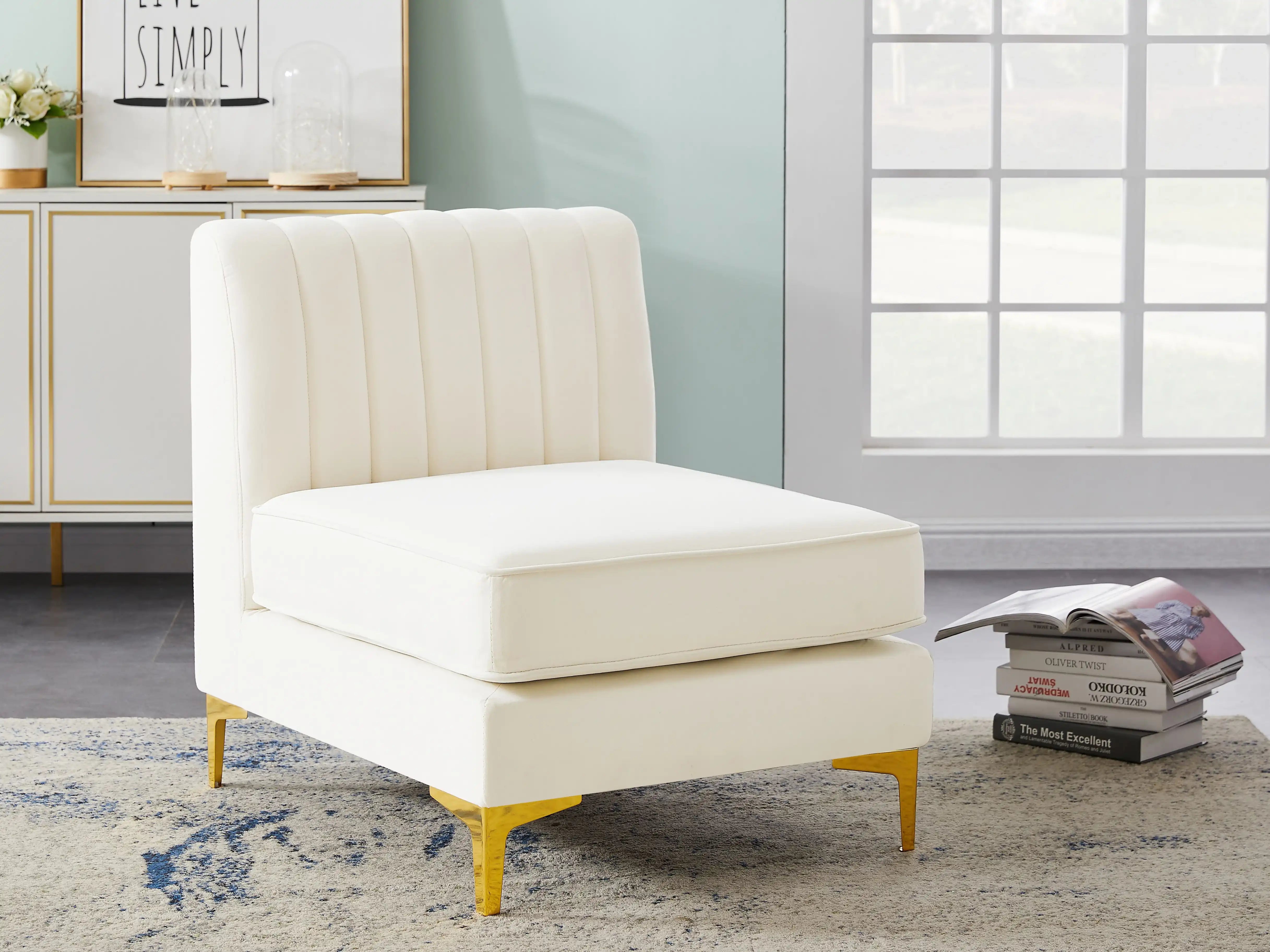Alina - Armless Chair - Best Buy Furniture