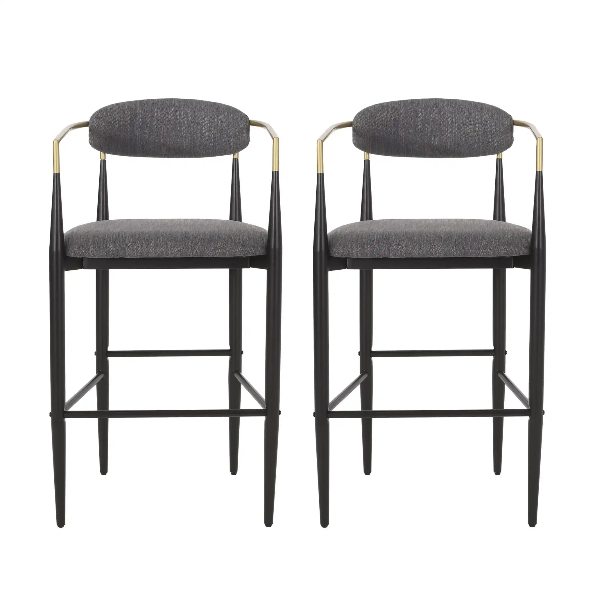 Counter Height Upholstered Barstools (Set of 2) - Best Buy Furniture