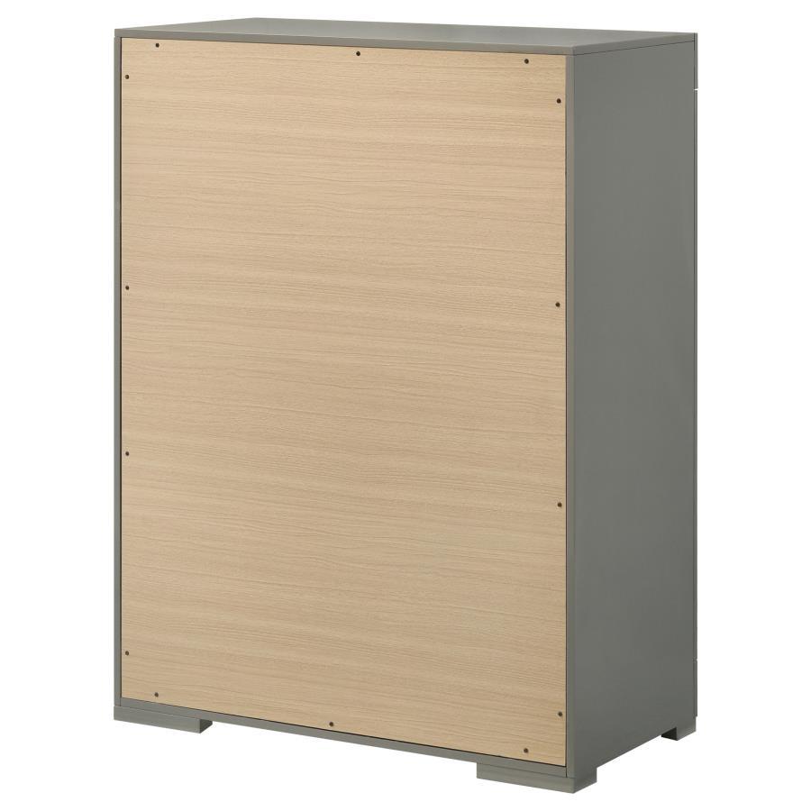 Ives - 5-Drawer Bedroom Chest - Best Buy Furniture