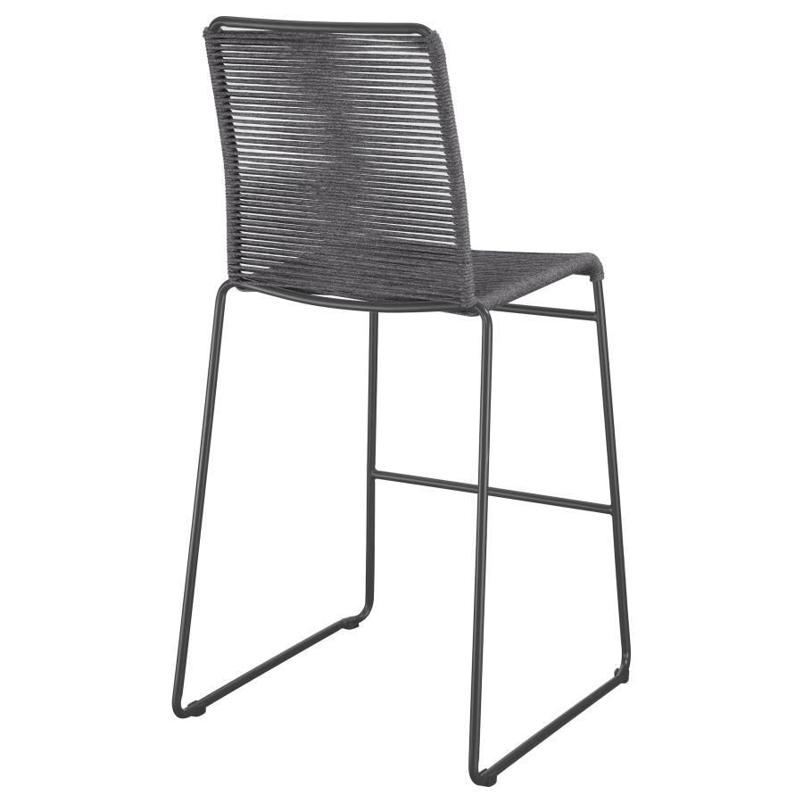 Jerome - Woven Rope Metal Chair (Set of 2) - Best Buy Furniture