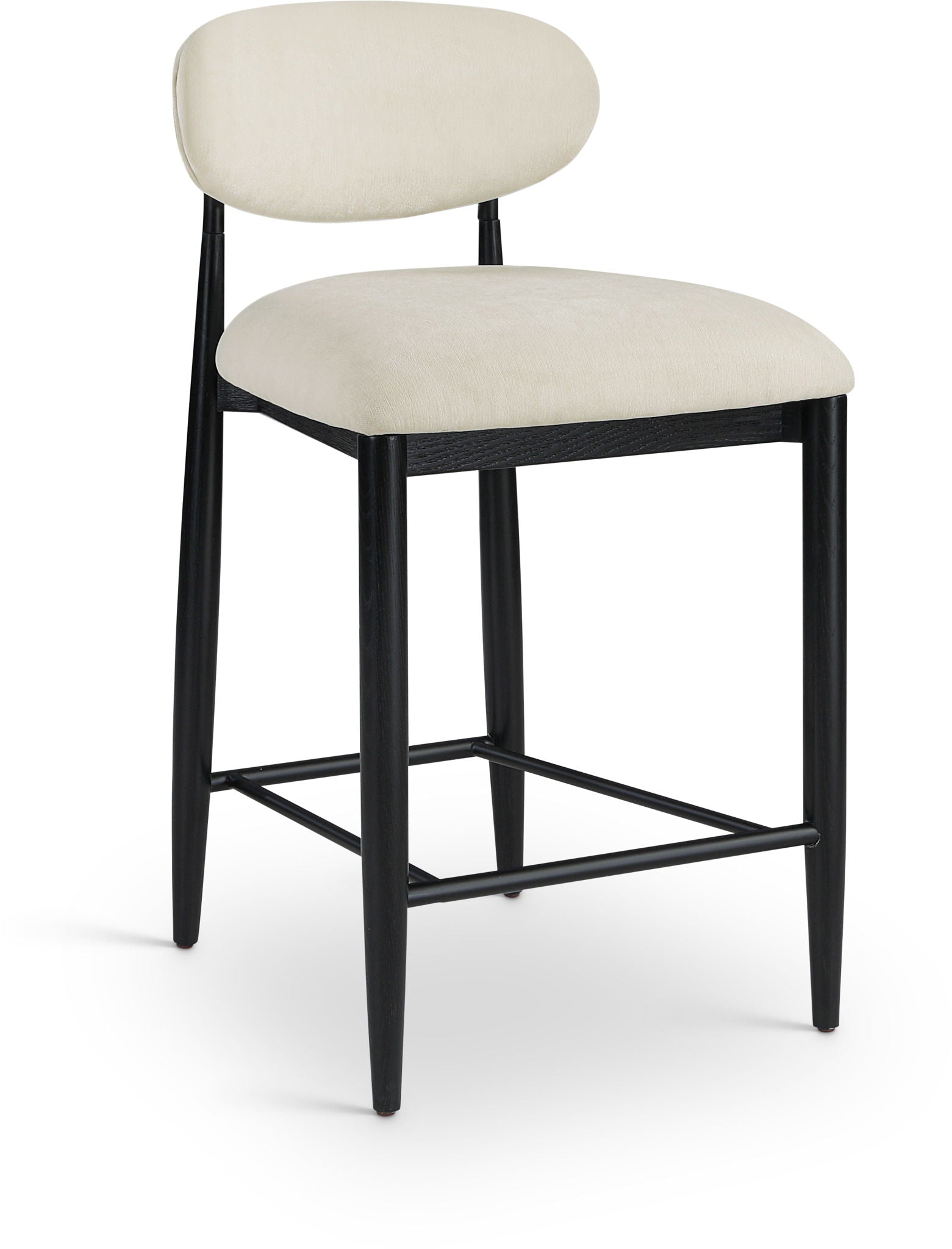 Riccio - Stool - Black Frame - Best Buy Furniture