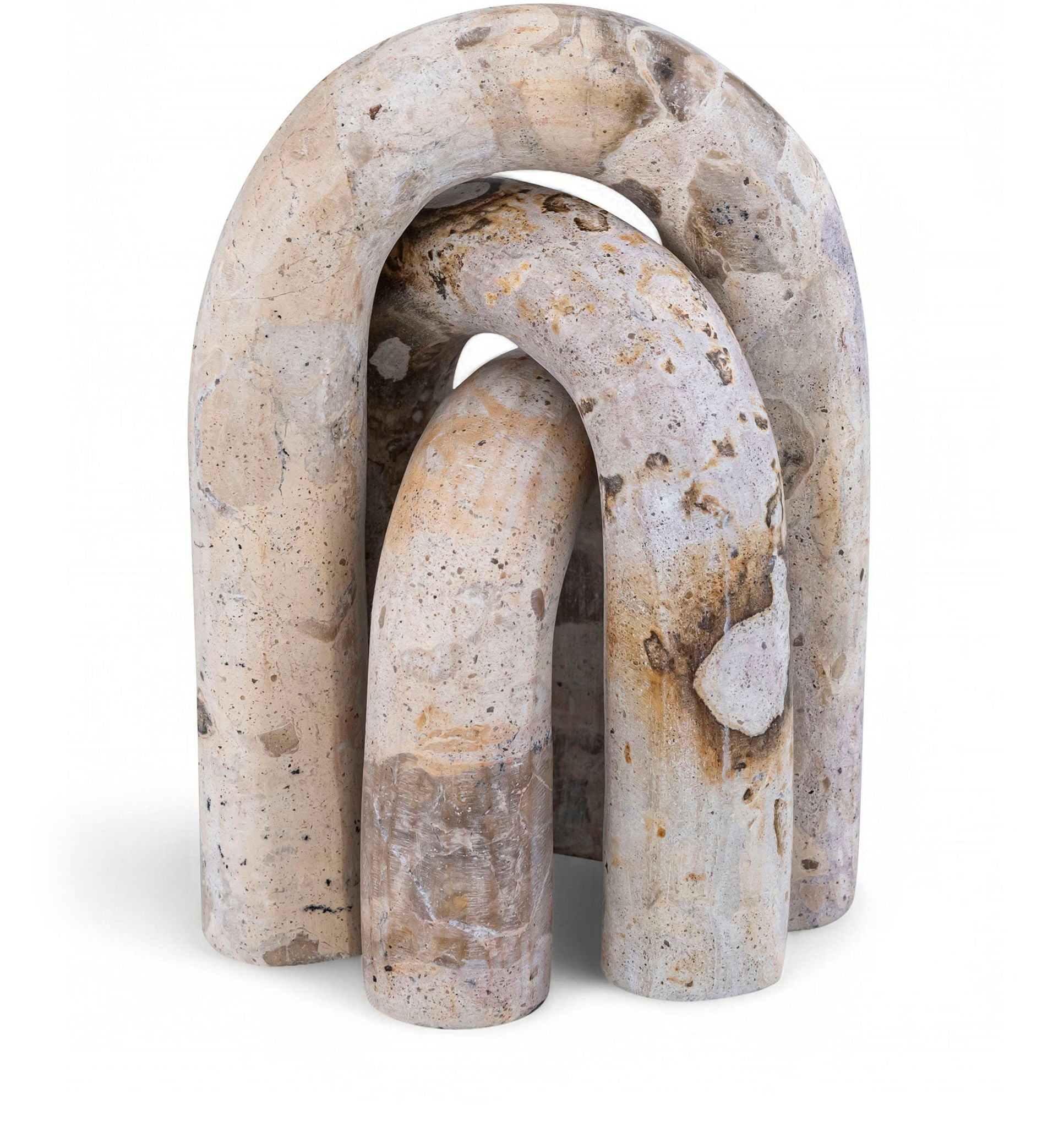Arco - 3 Piece Marble Decorative Object - Best Buy Furniture