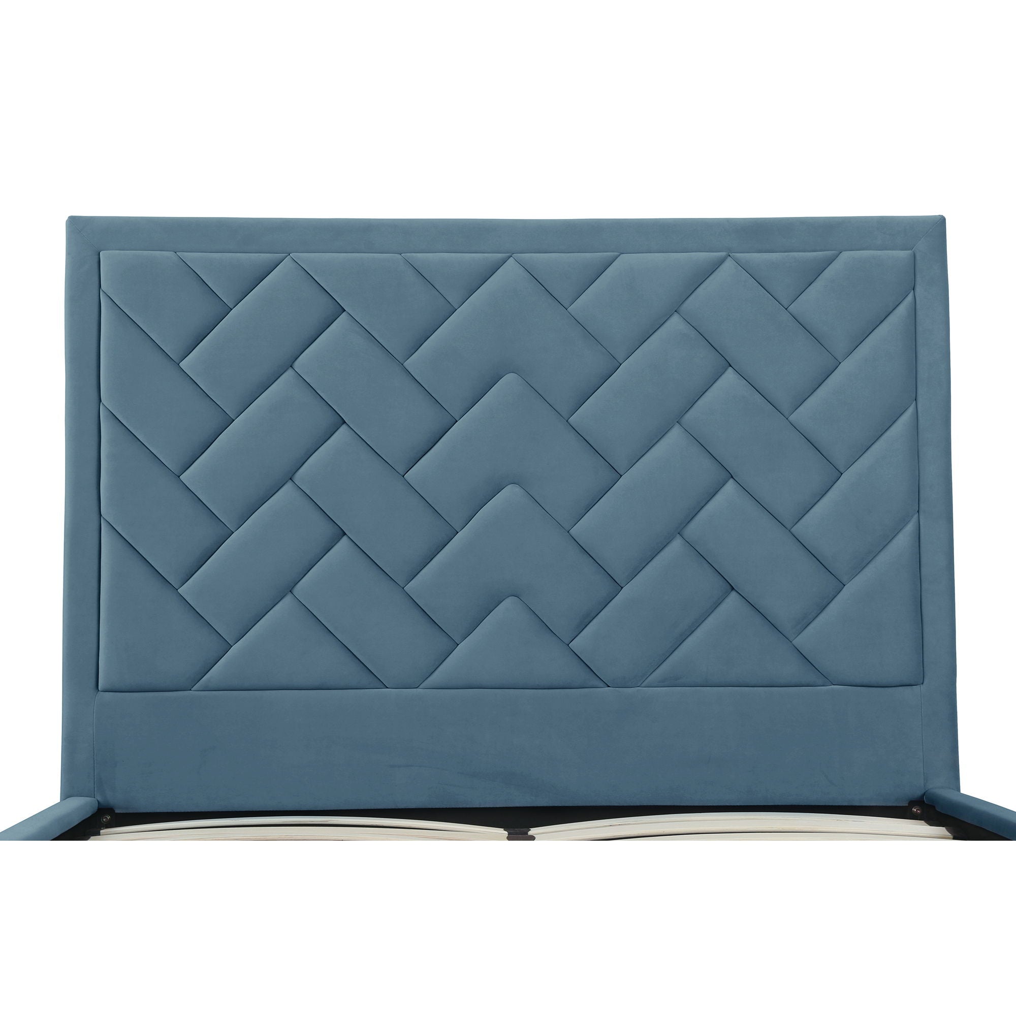Crosby - Bed With Upholstered Headboard And Slats
