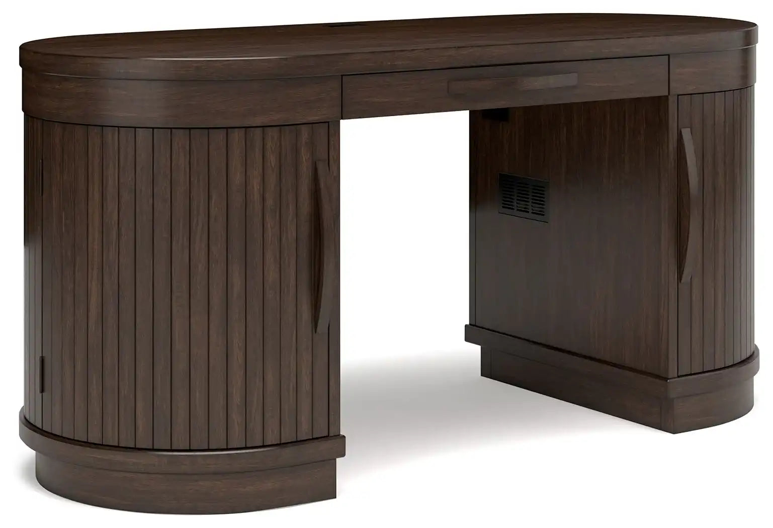 Korestone - Home Office Desk - Warm Brown - Best Buy Furniture