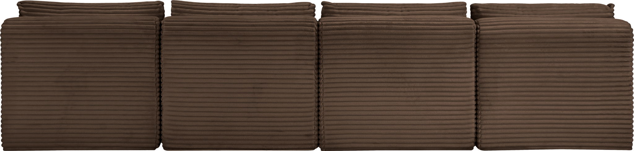 Shaggy - 4 Seat Modular Armless Sofa - Best Buy Furniture