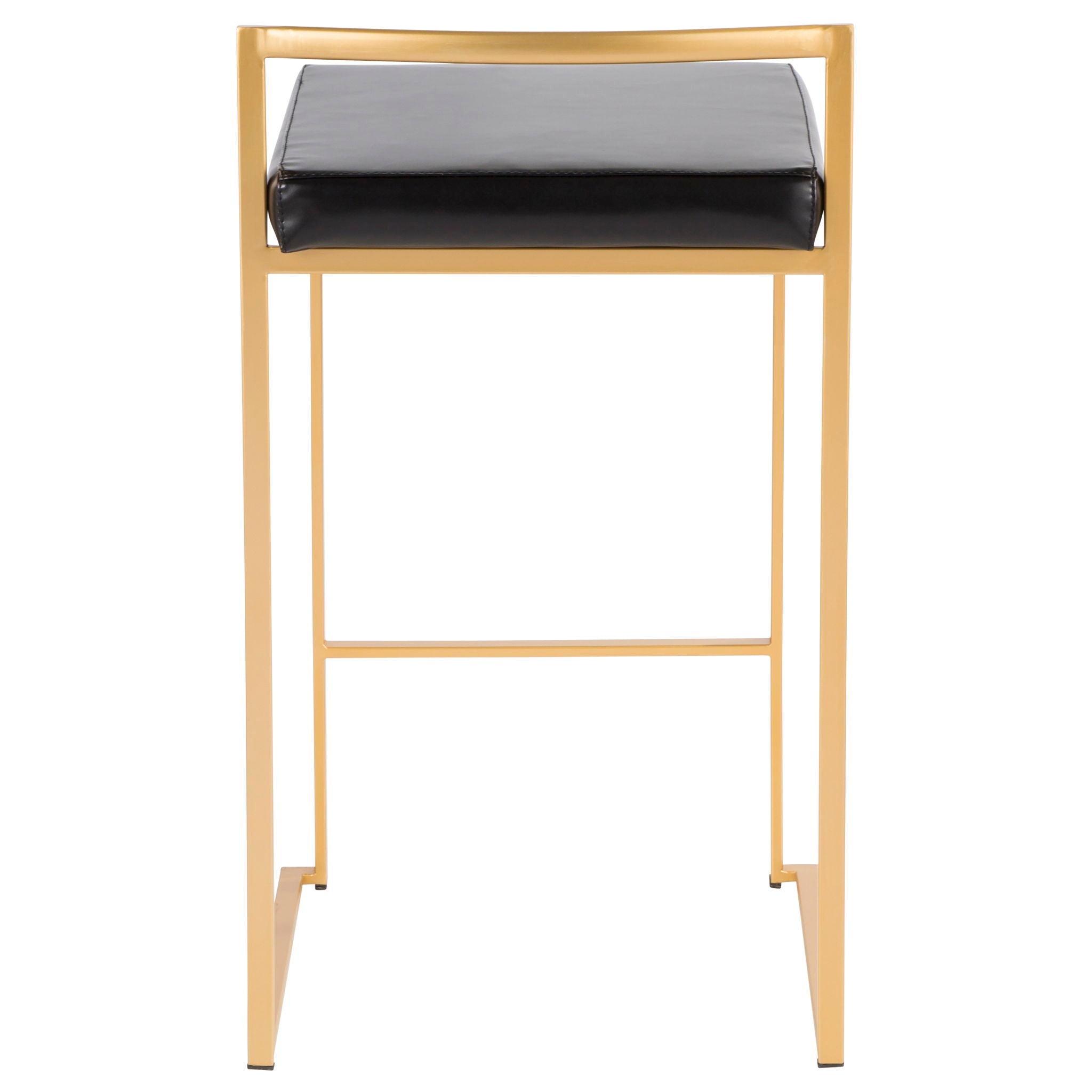 Fuji - Contemporary / Glam Design Counter Stool (Set of 2) - Best Buy Furniture