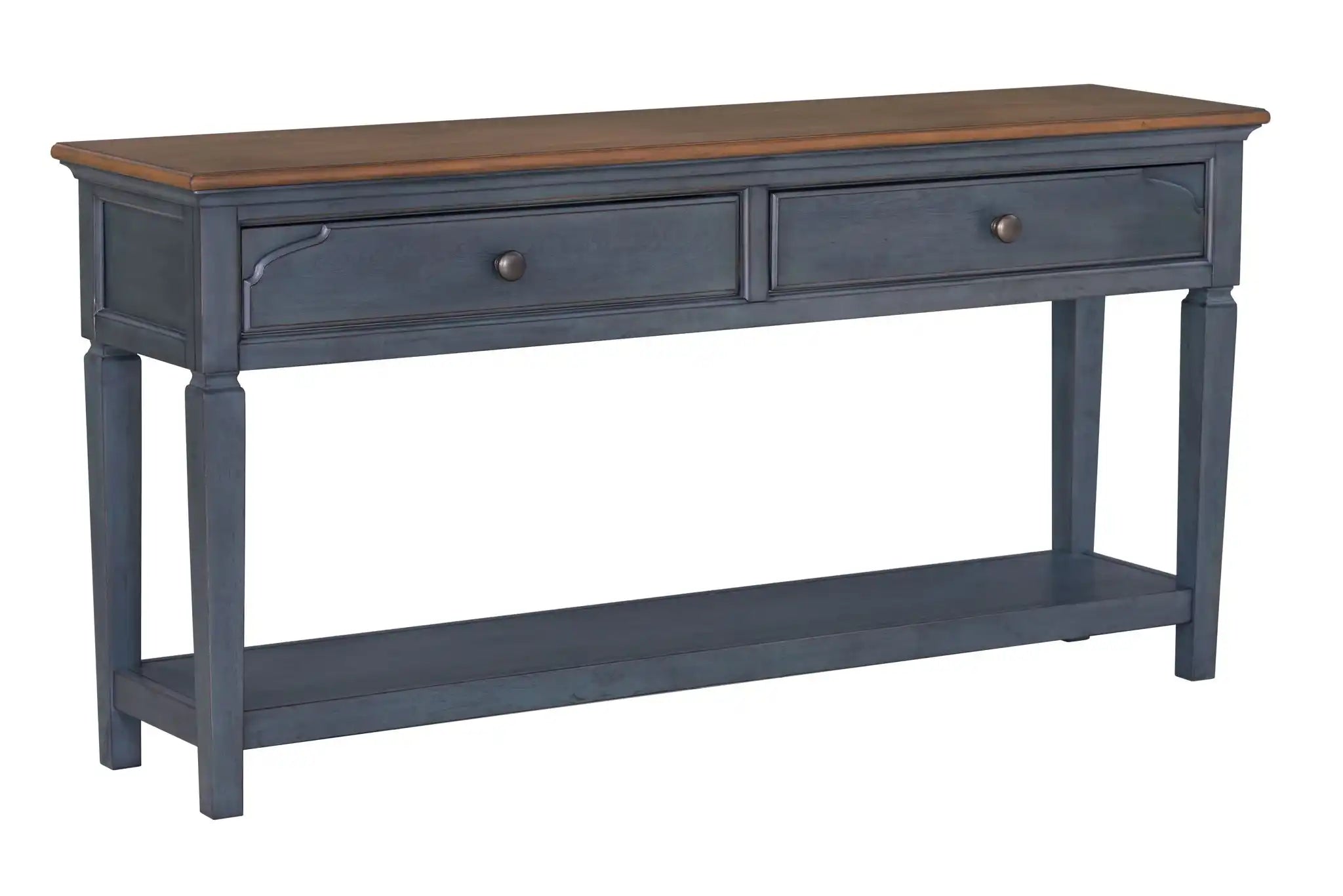 Americana - Sofa Table - Blue - Best Buy Furniture