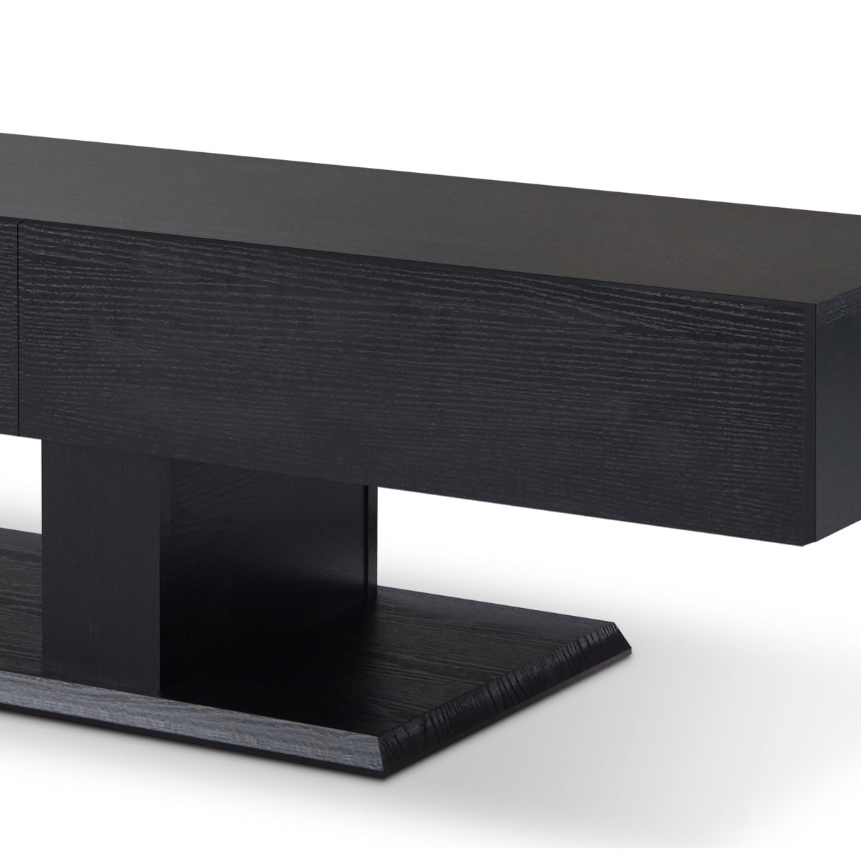 Follian - TV Stand - Black - Best Buy Furniture