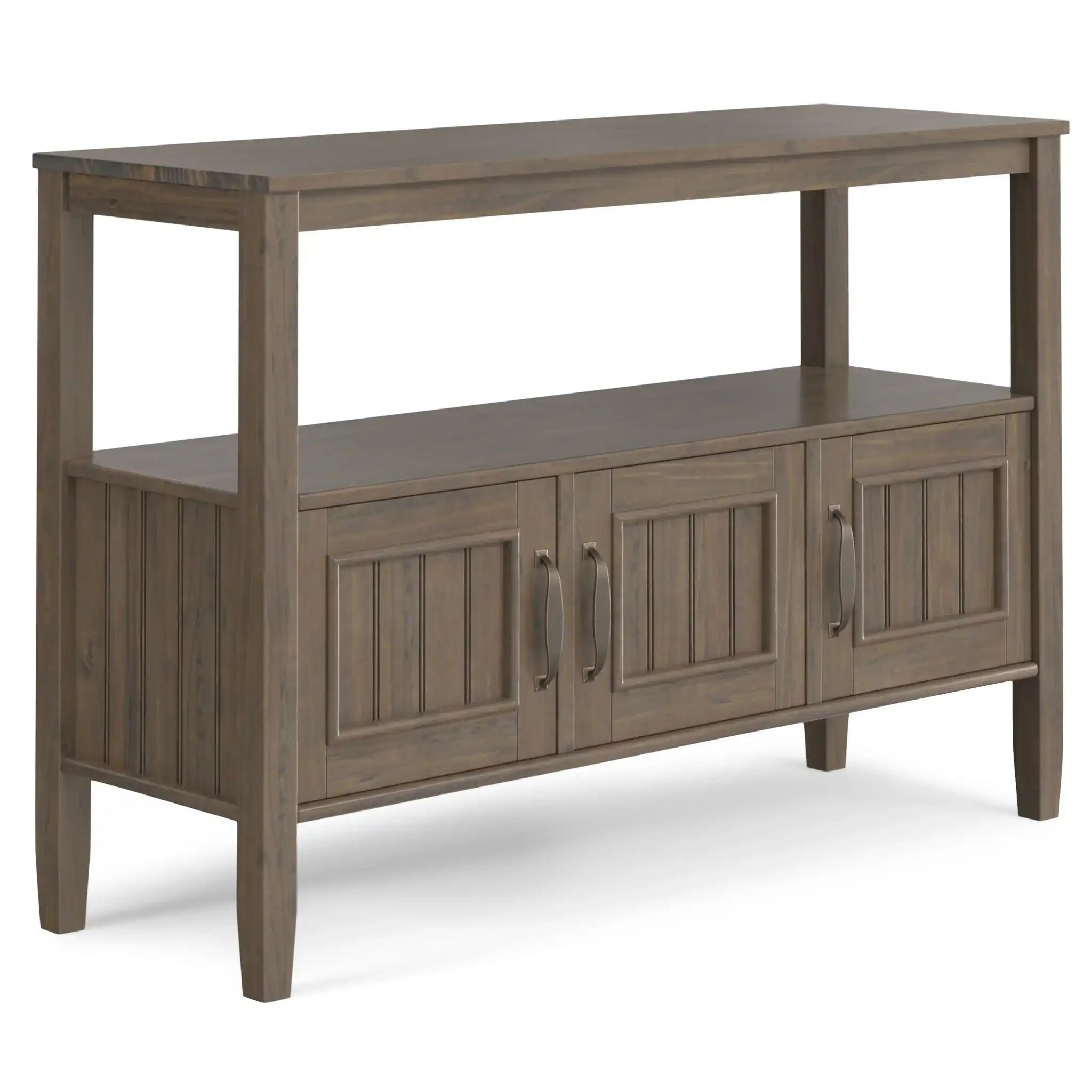 Lev - Console Table - Smoky Brown - Best Buy Furniture