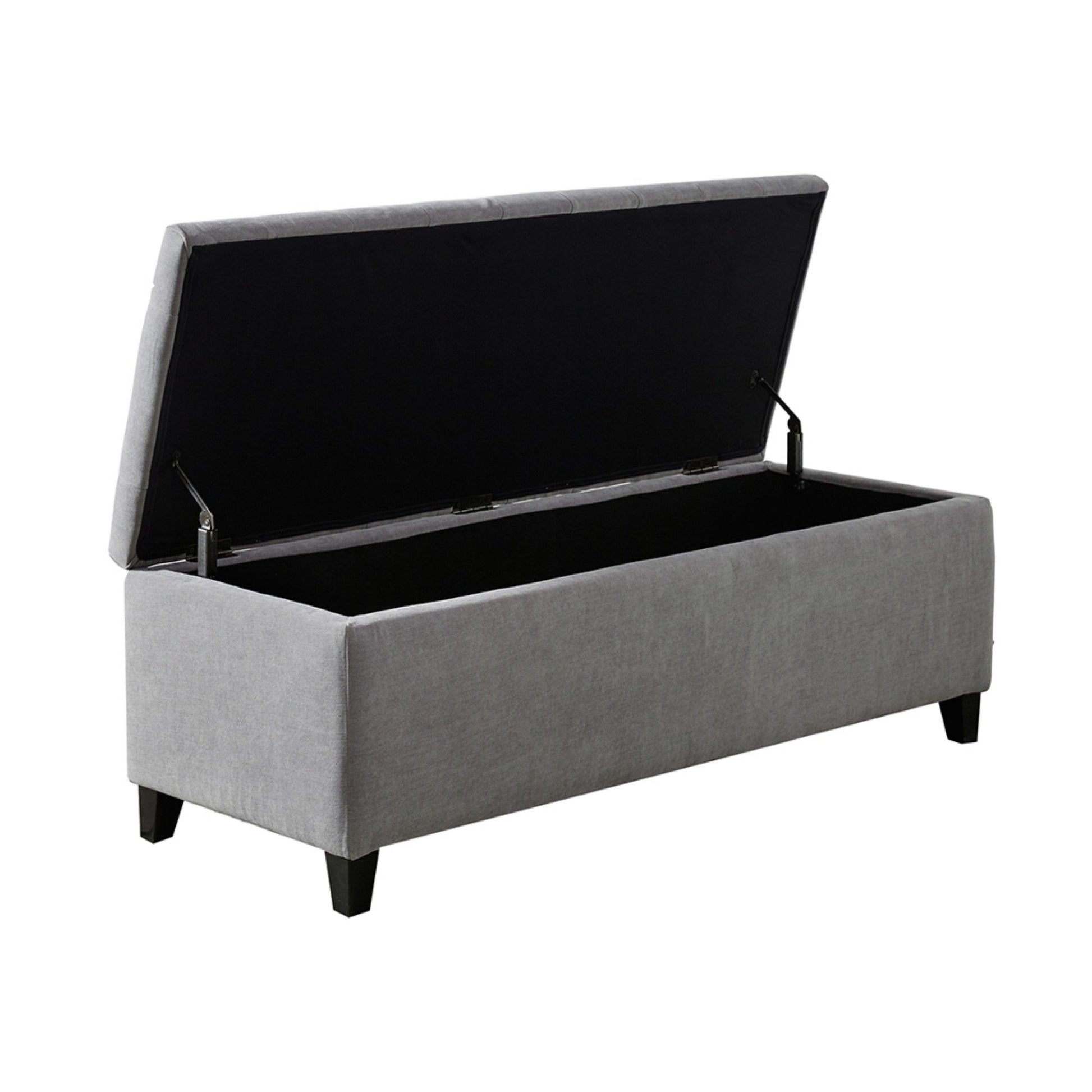 Elegant Design Tufted Top, Soft Close Storage Bench - Best Buy Furniture