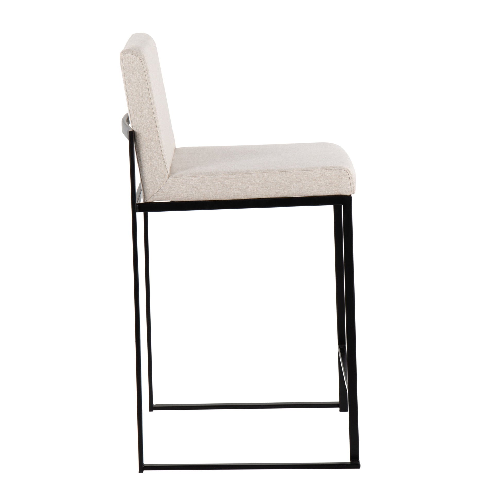 Fuji - Contemporary Modern Elegance, High Back Counter Stool - Best Buy Furniture