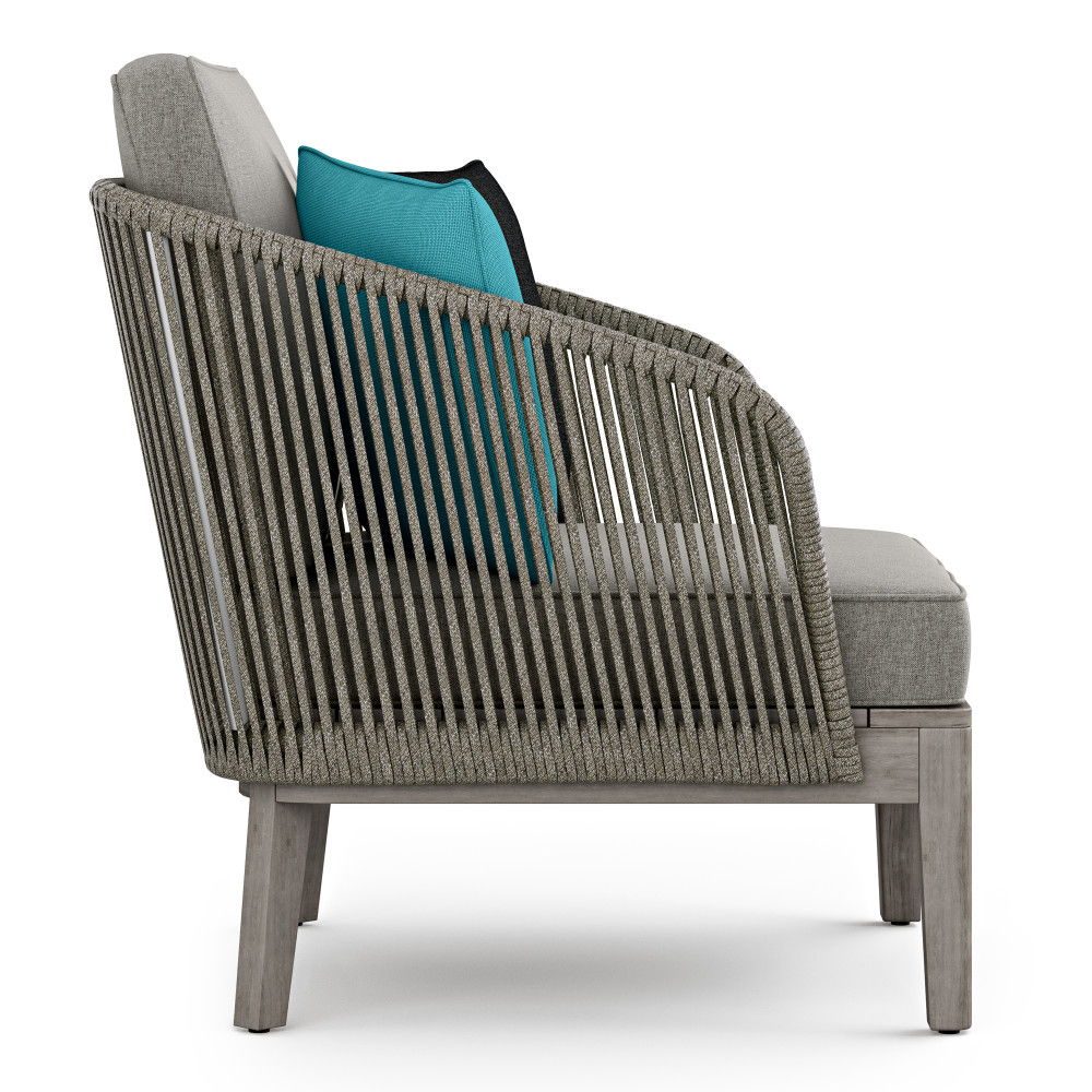 Carmel - Outdoor Conversation Chair - Sand Drift - Best Buy Furniture