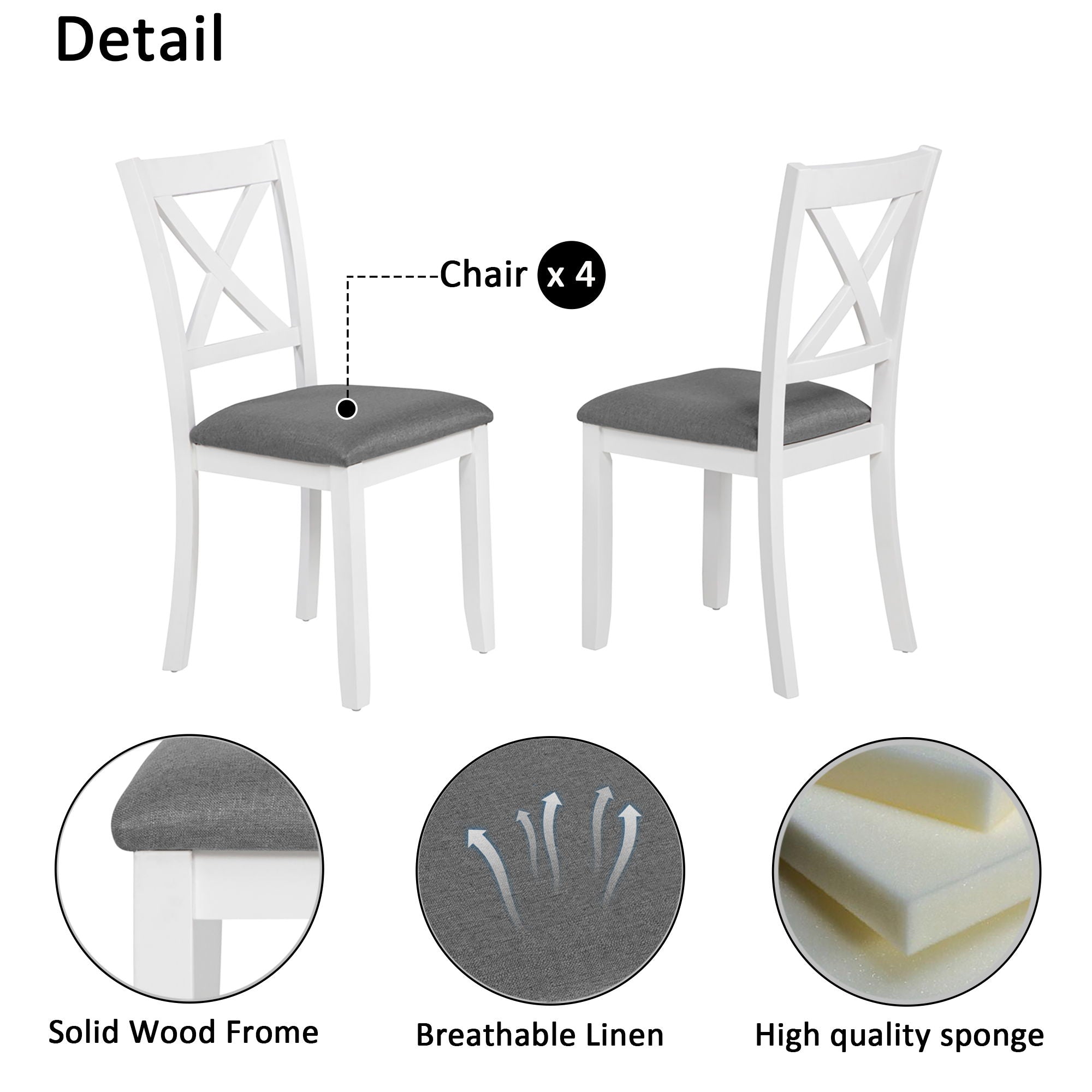 Modern Dining Table Set With Chairs For Kitchen - Best Buy Furniture