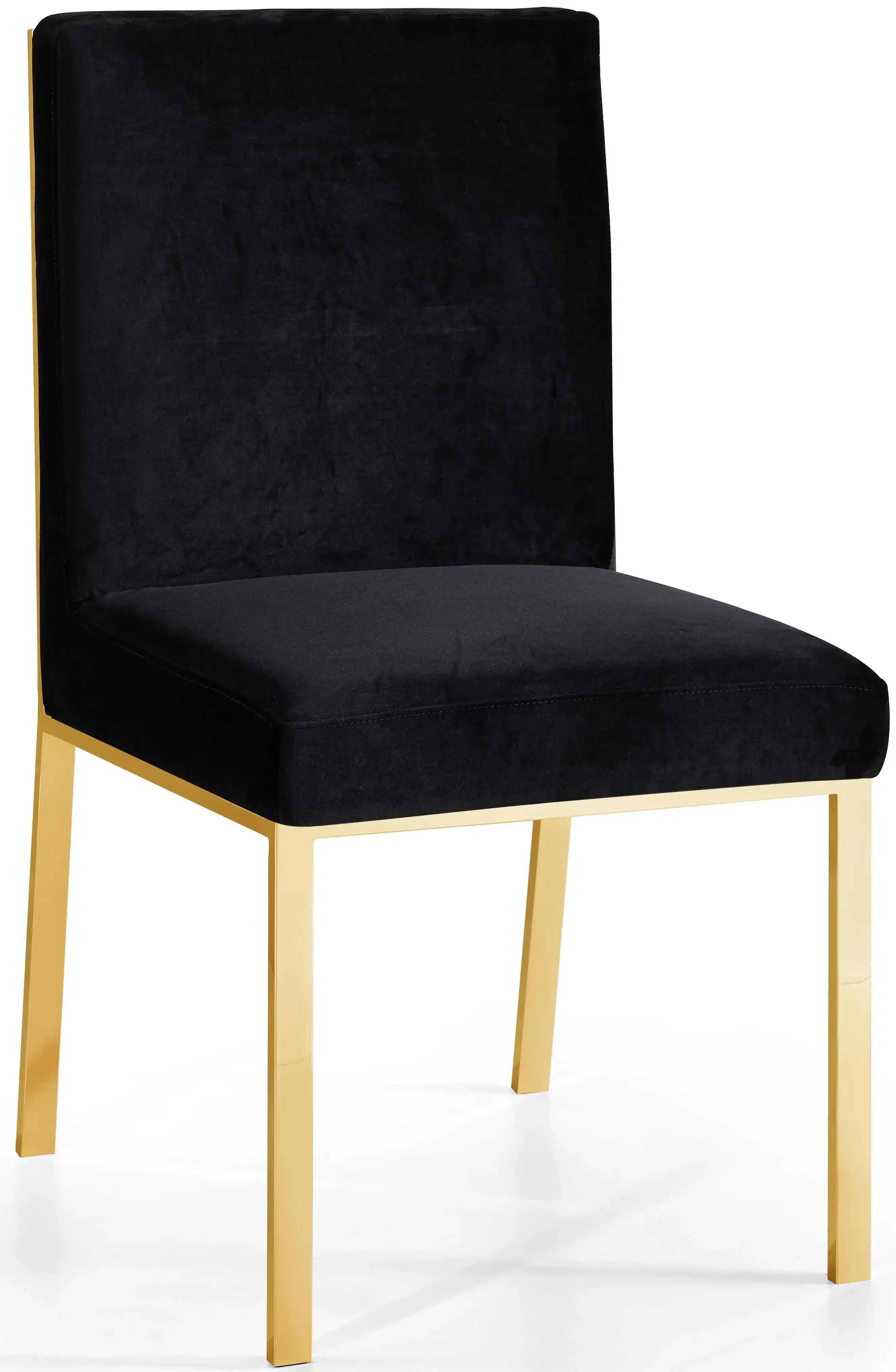 Opal - Dining Chair with Gold Legs (Set of 2) - Best Buy Furniture