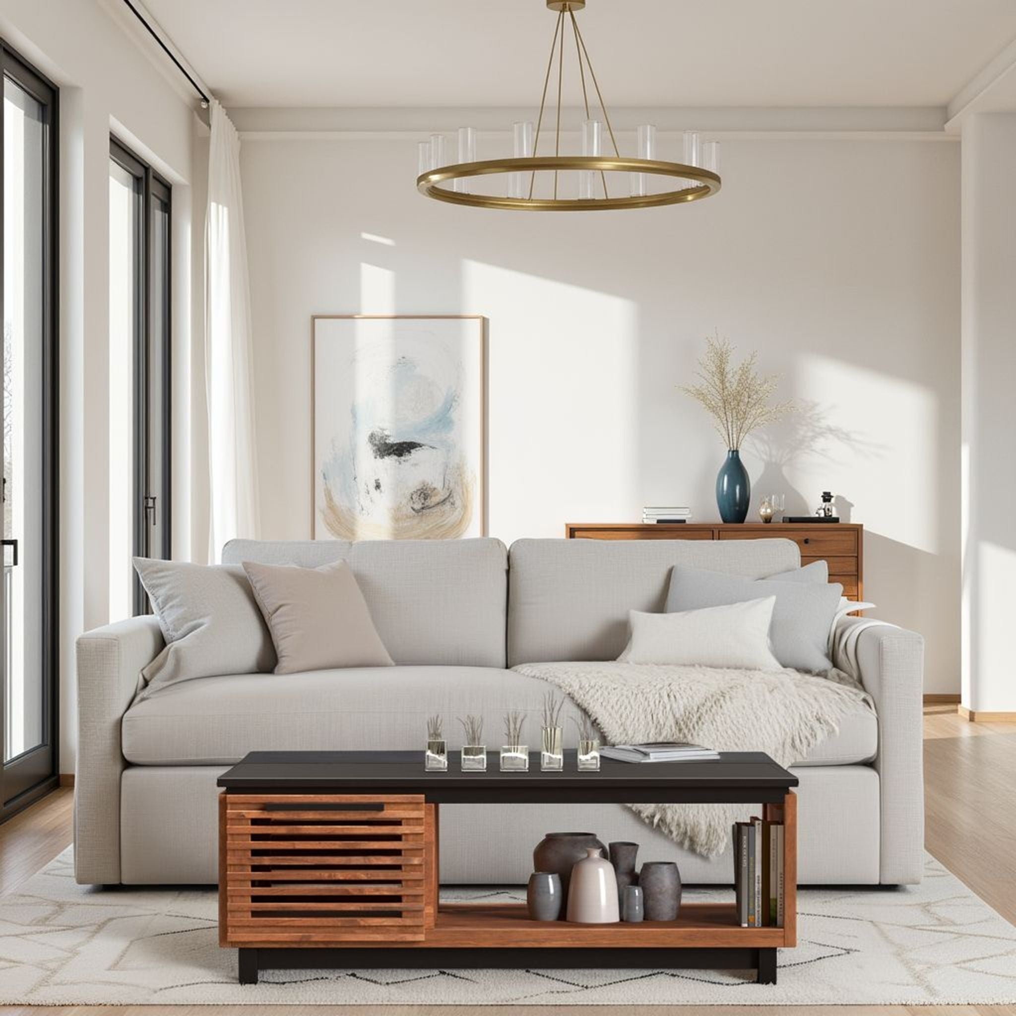 Graceland - Coffee Table - Black, Bourbon - Best Buy Furniture