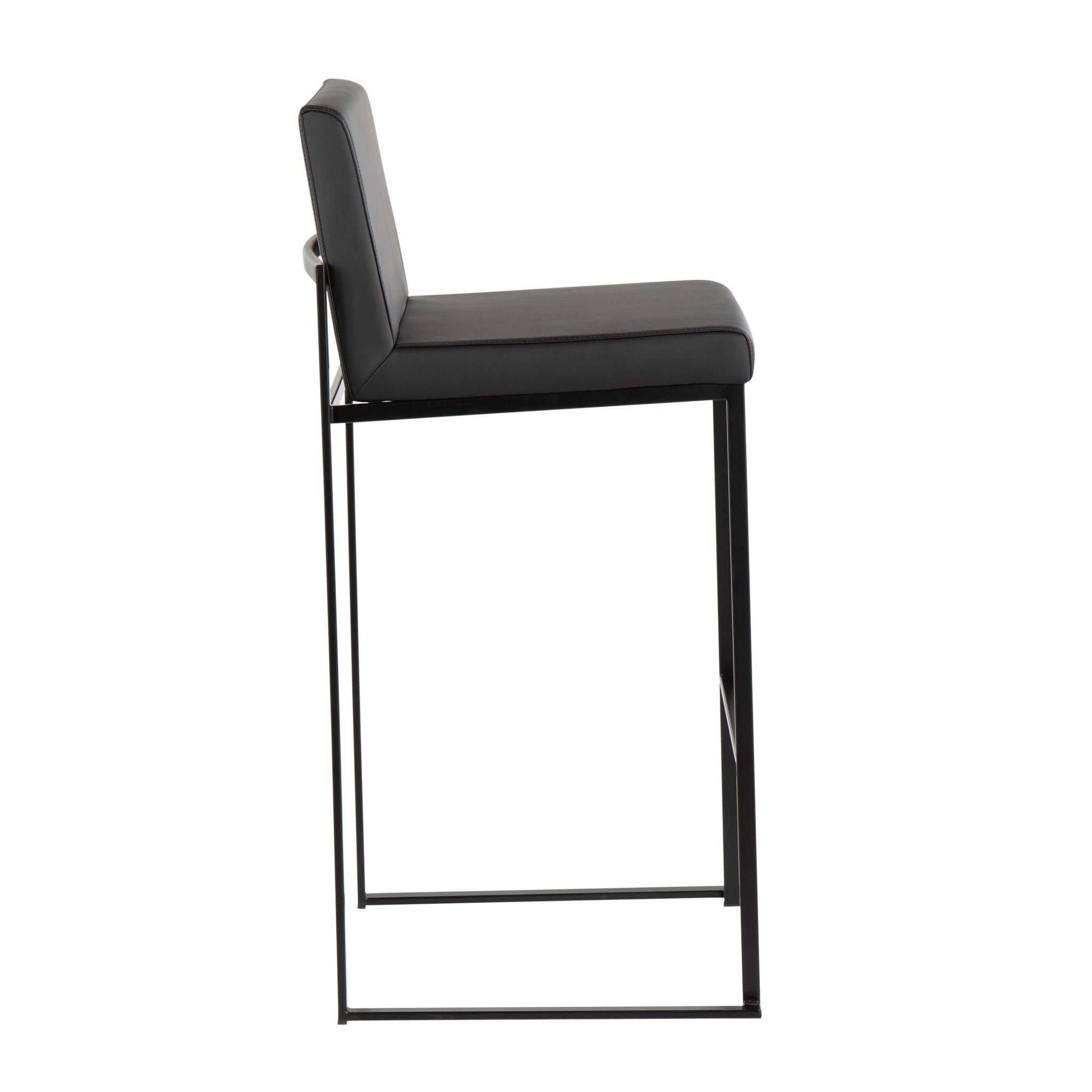 Fuji - Contemporary High Back Barstool Elegant Design - Best Buy Furniture
