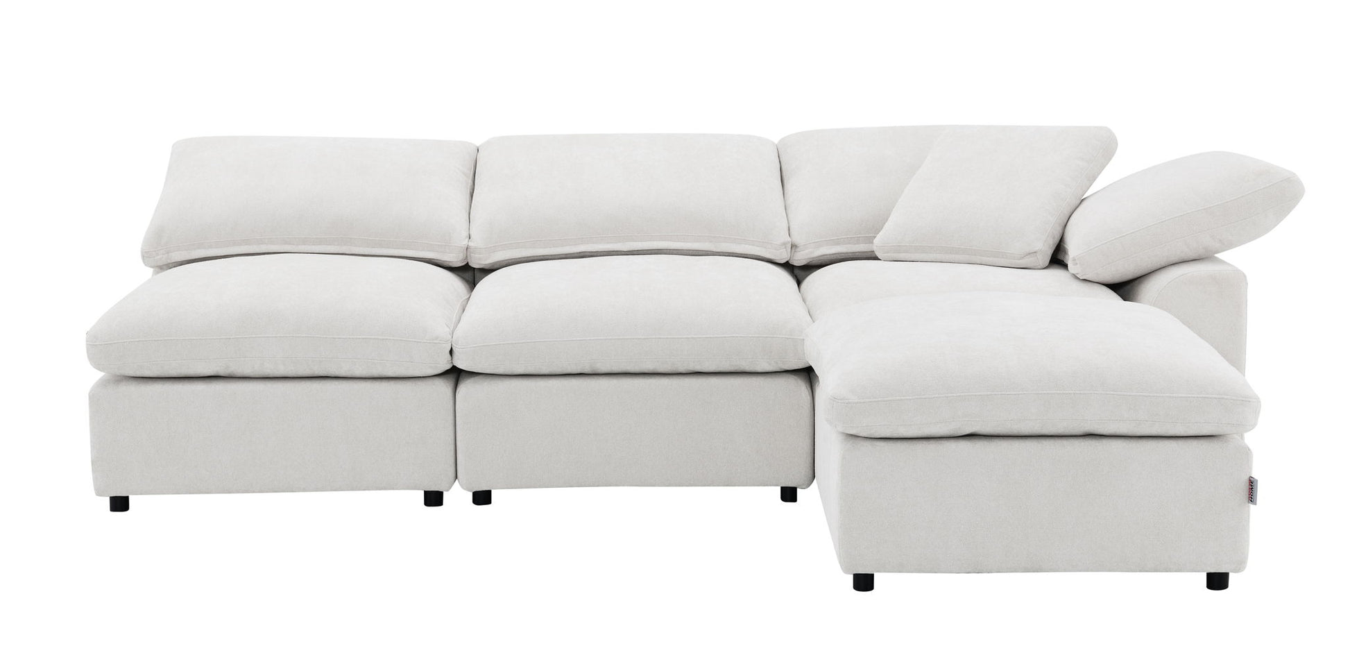 Naveen - Modular Sectional With Ottoman - Best Buy Furniture