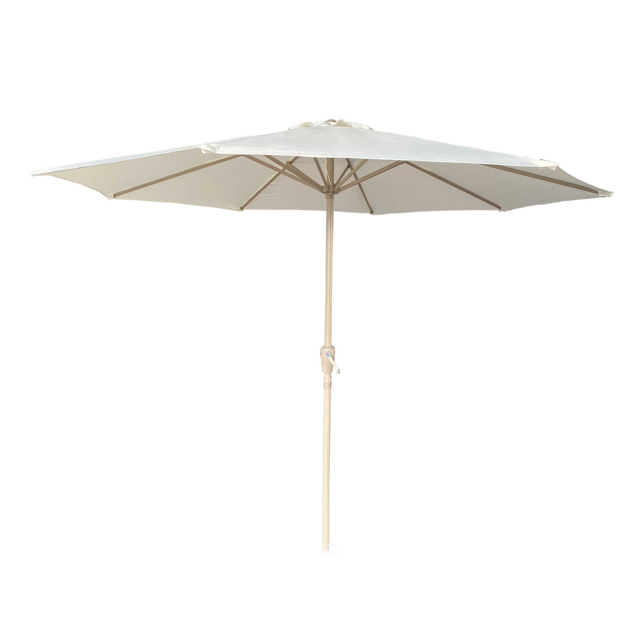 Patio Market Umbrella With 8 Steel Ribs, UV-Resistant And Waterproof Canopy - Best Buy Furniture