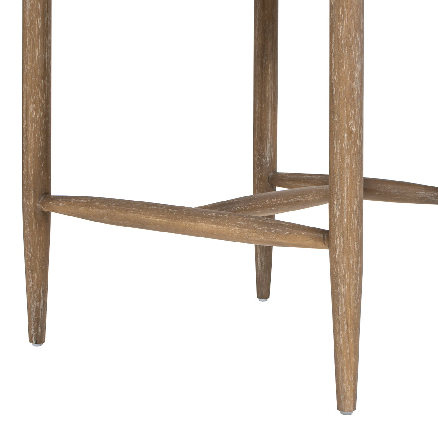 Artemis - Mixed Material Upholstered Counter Stool - Warm White - Best Buy Furniture