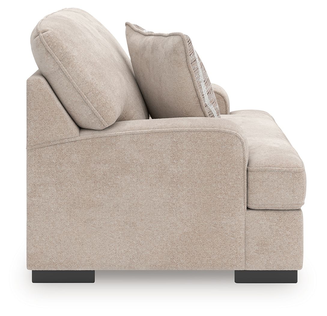 High Profile - Chair and a Half - Taupe - Best Buy Furniture