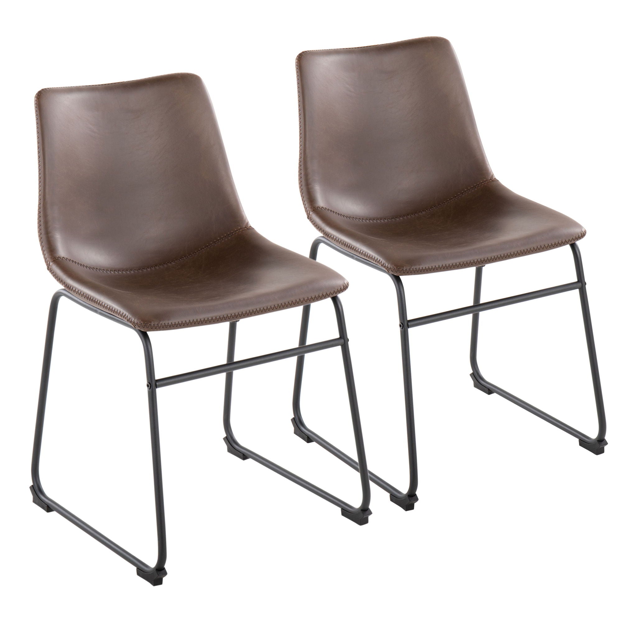 Duke - Industrial Side Chair (Set of 2) - Best Buy Furniture