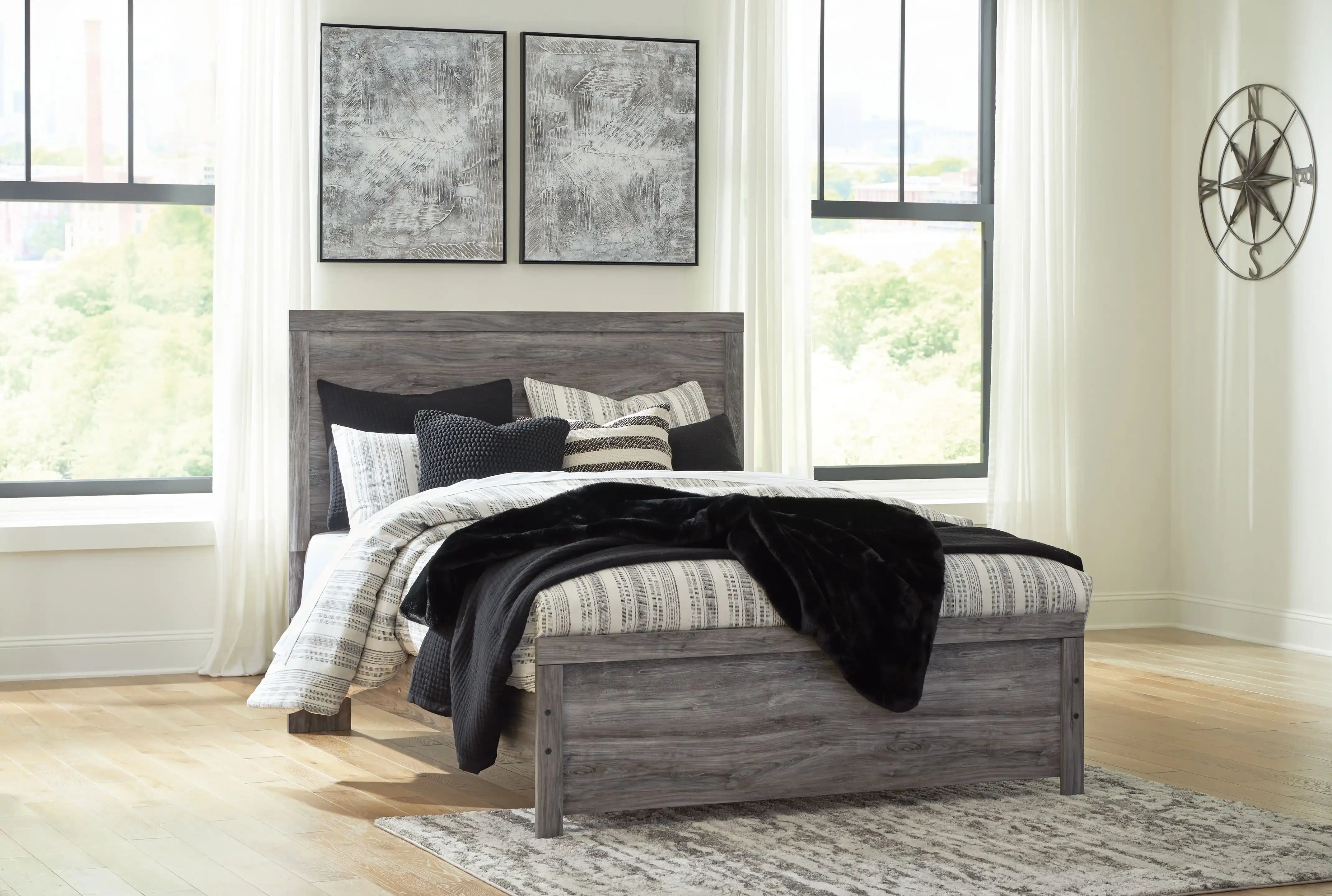 Bronyan - Panel Bed - Best Buy Furniture