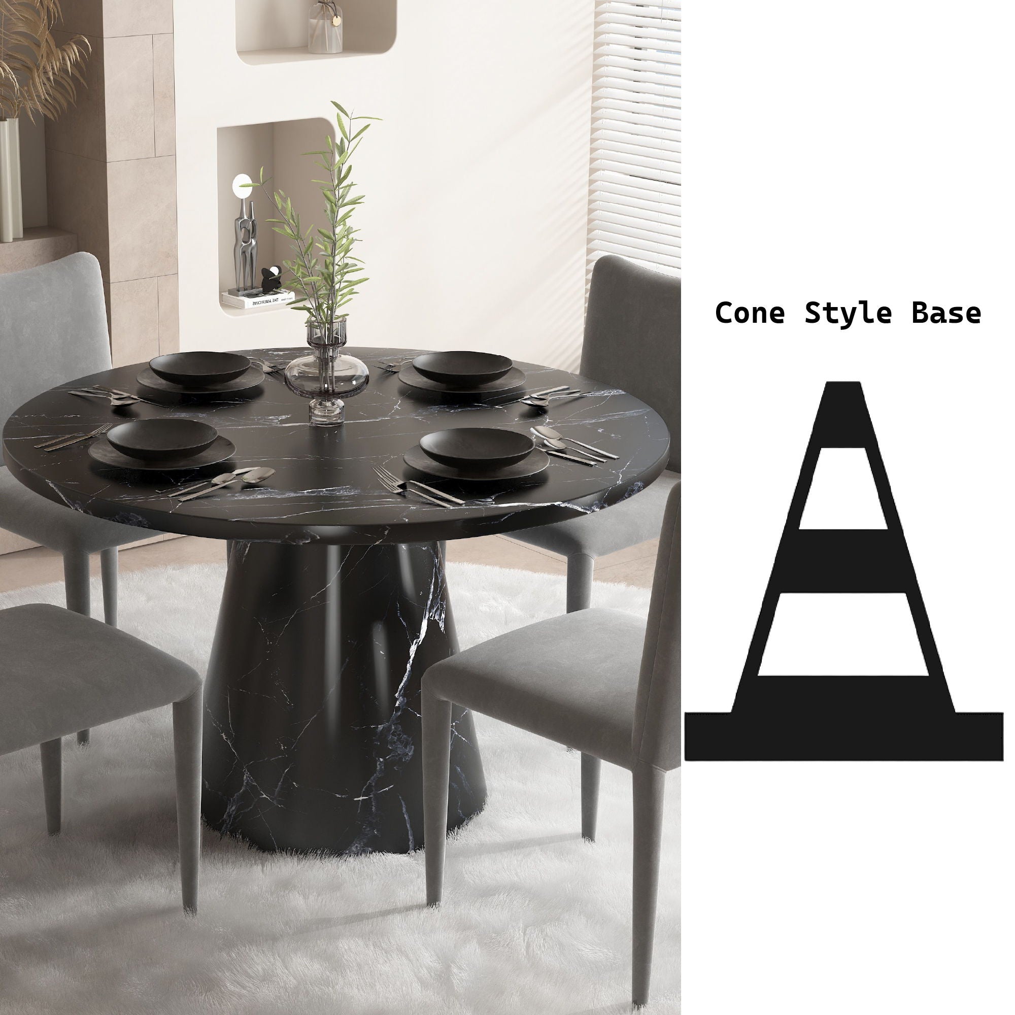 Hollis - Dining Table With Top - Multi - Best Buy Furniture