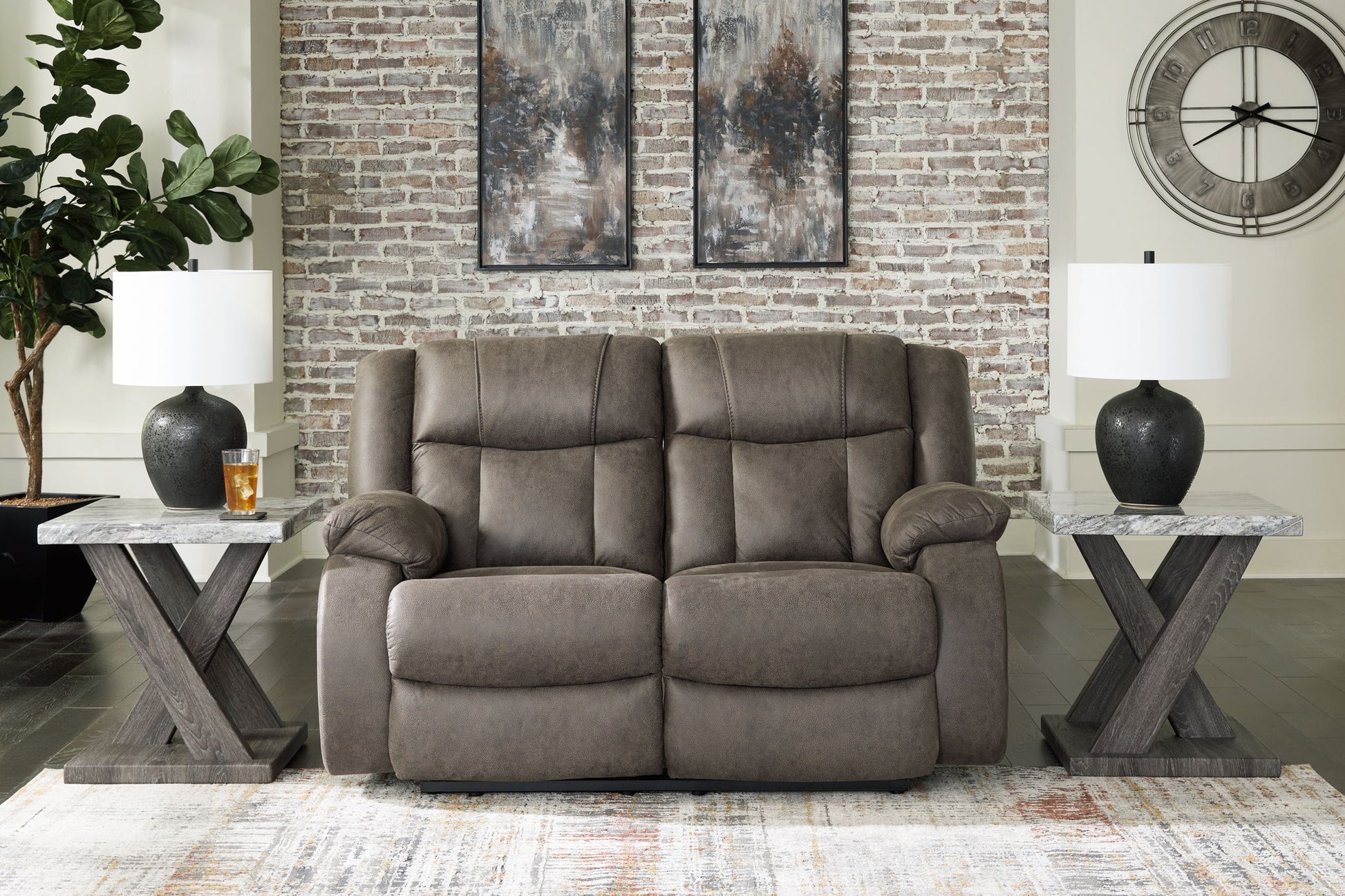First Base - Reclining Living Room Set - Best Buy Furniture