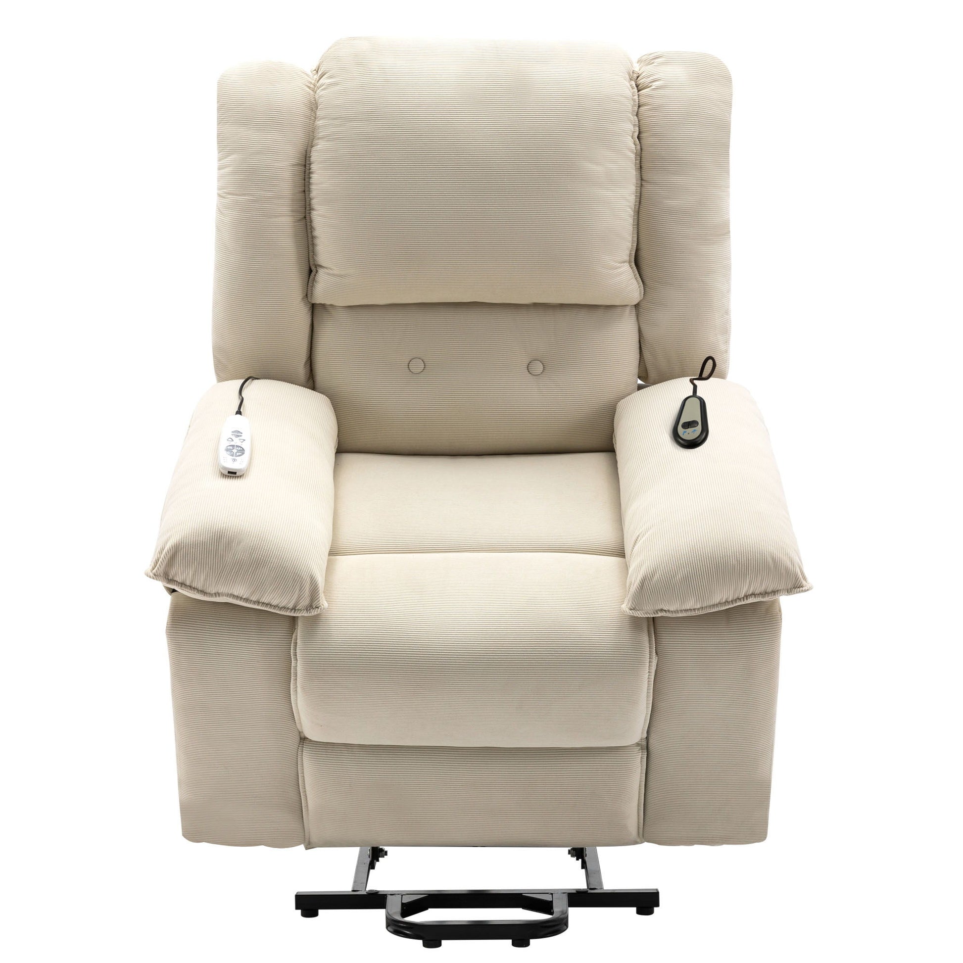 Massage Recliner Power Lift Chair With Adjustable Massage And Heating Function - Best Buy Furniture