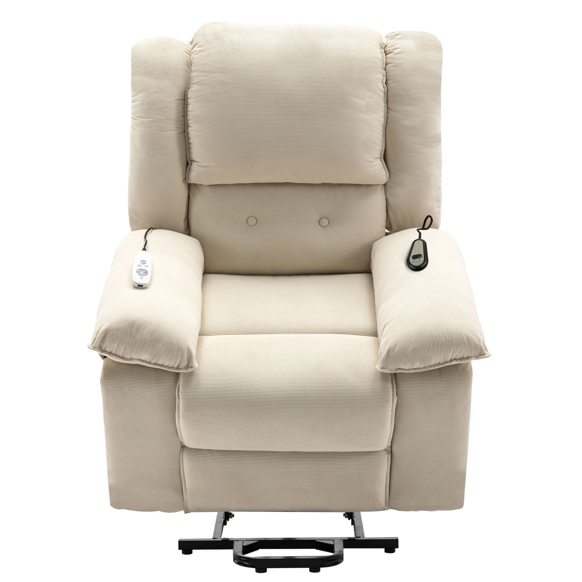 Massage Recliner Power Lift Chair With Adjustable Massage And Heating Function - Best Buy Furniture
