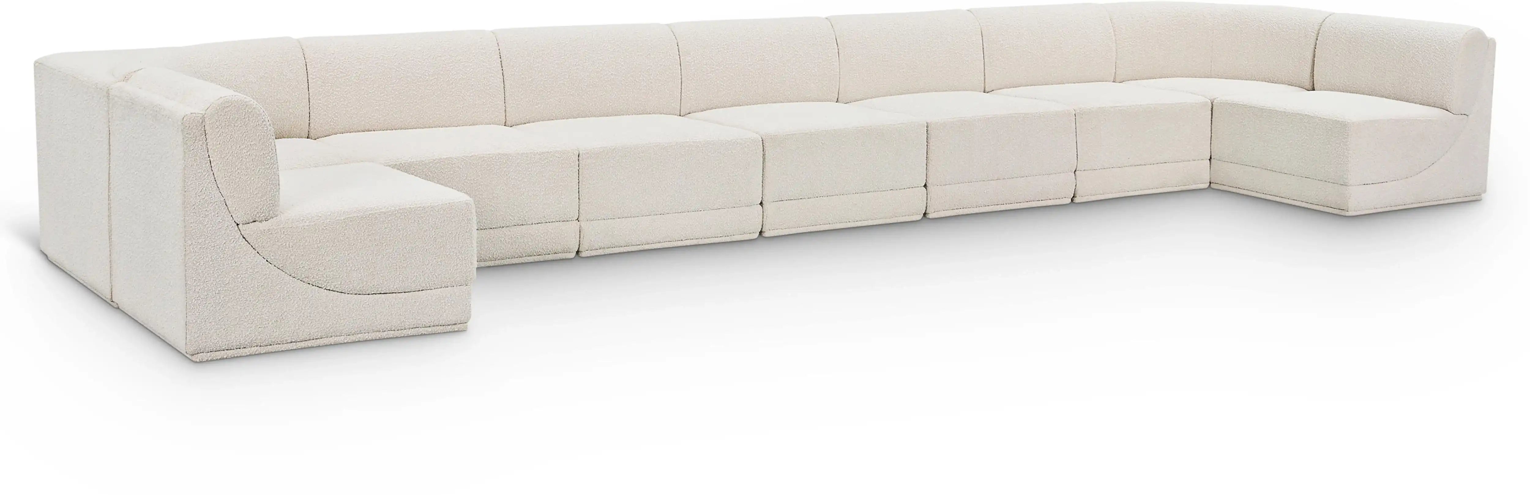 Ollie - 9 Piece Modular Sectional - Best Buy Furniture