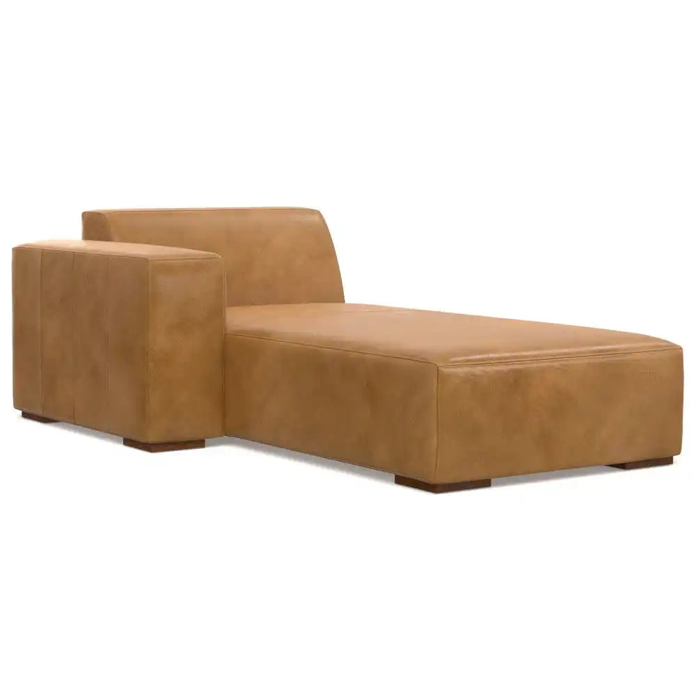 Rex - Left Chaise Sofa Module - Sienna - Best Buy Furniture