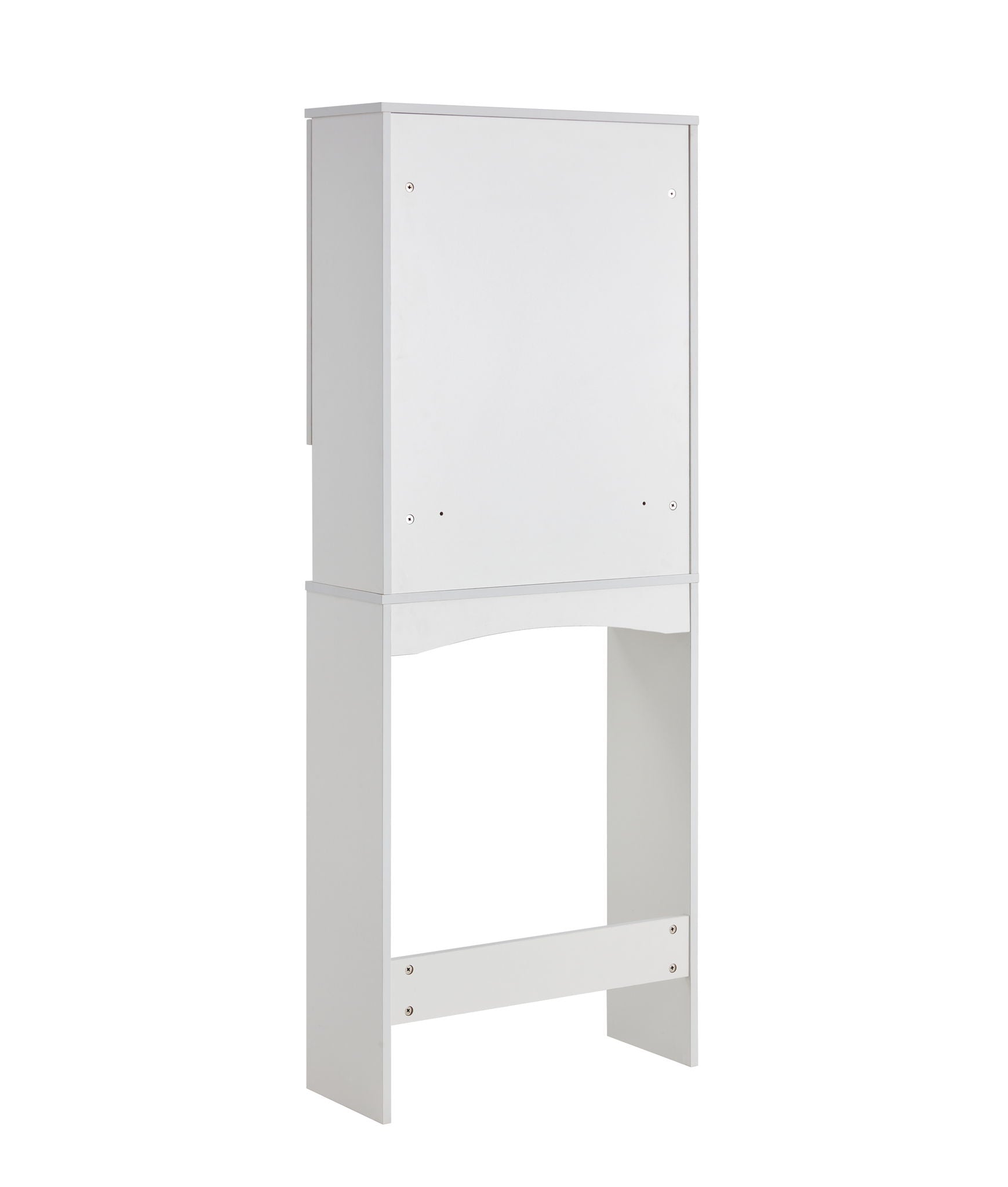 Home Bathroom Shelf Over-The-Toilet, Bathroom Spacesaver, Bathroom Storage Cabinet Organizer - White - Best Buy Furniture